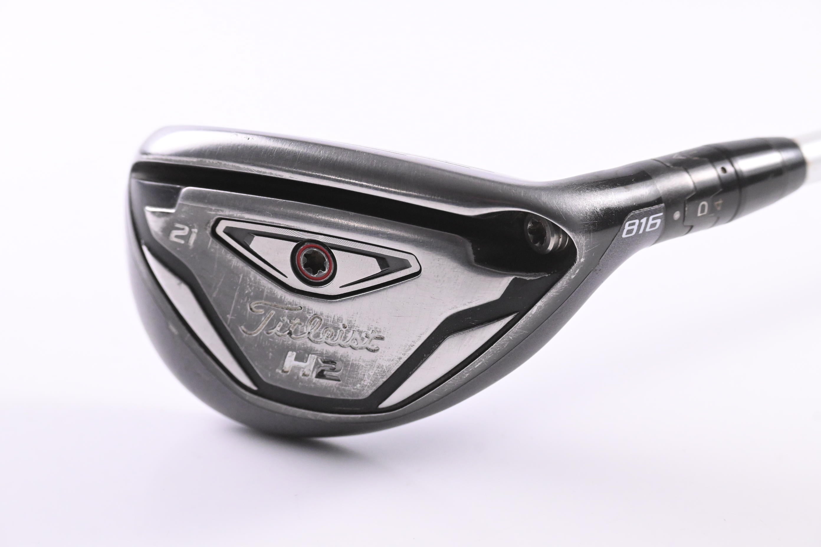 Titleist 816 H2 #3 Hybrid / 21 Degree / Stiff Flex Aldila Rogue Silver 85 Shaft