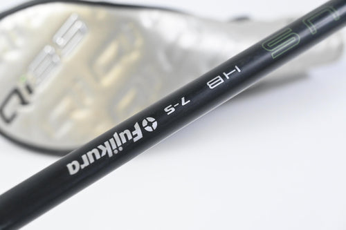 Taylormade Qi35 #4 Hybrid / 22 Degree / Stiff Flex Fujikura Ventus Blue 7 Shaft