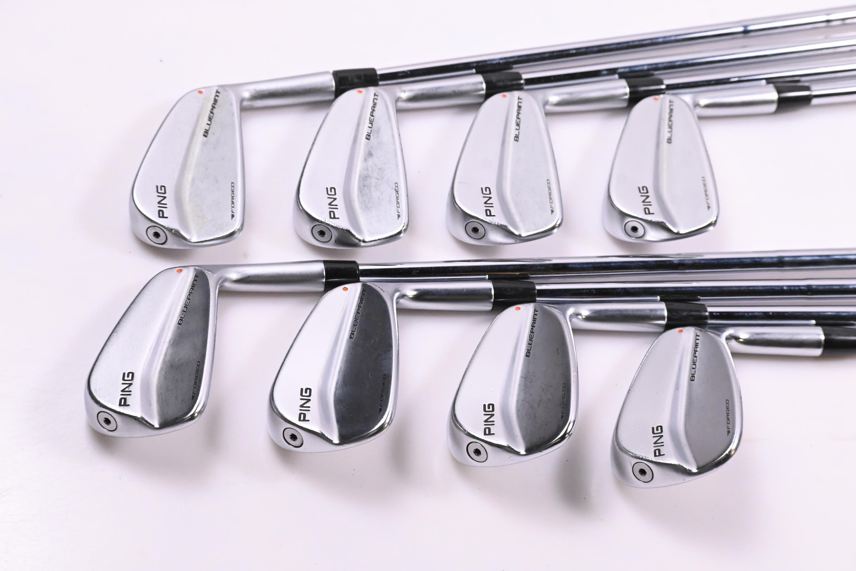 Ping Blueprint Irons / 3-PW / X-Flex Dynamic Gold X100 Shafts