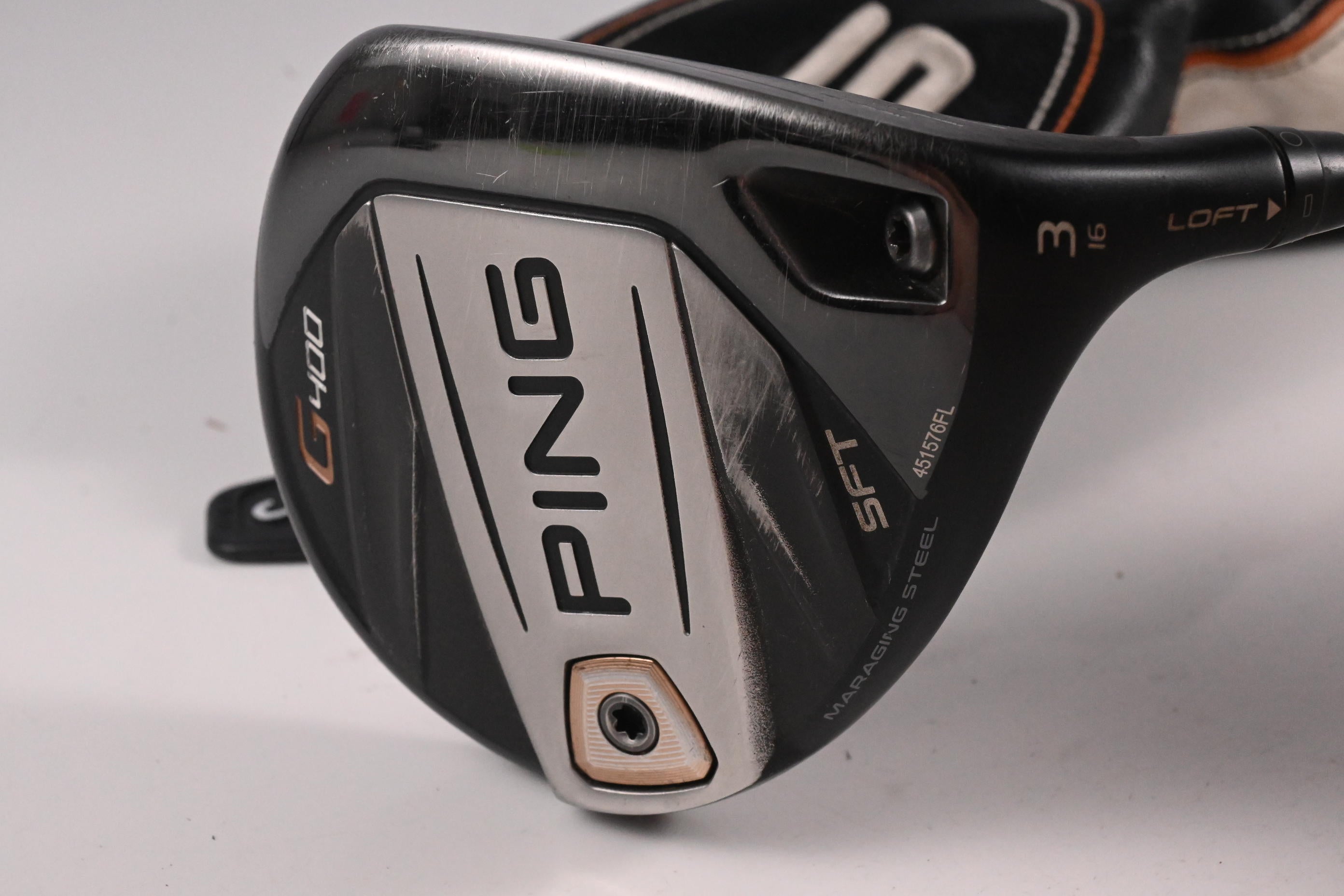 Ping G400 SFT #3 Wood / 16 Degree / Stiff Flex Ping Alta CB 65 Shaft