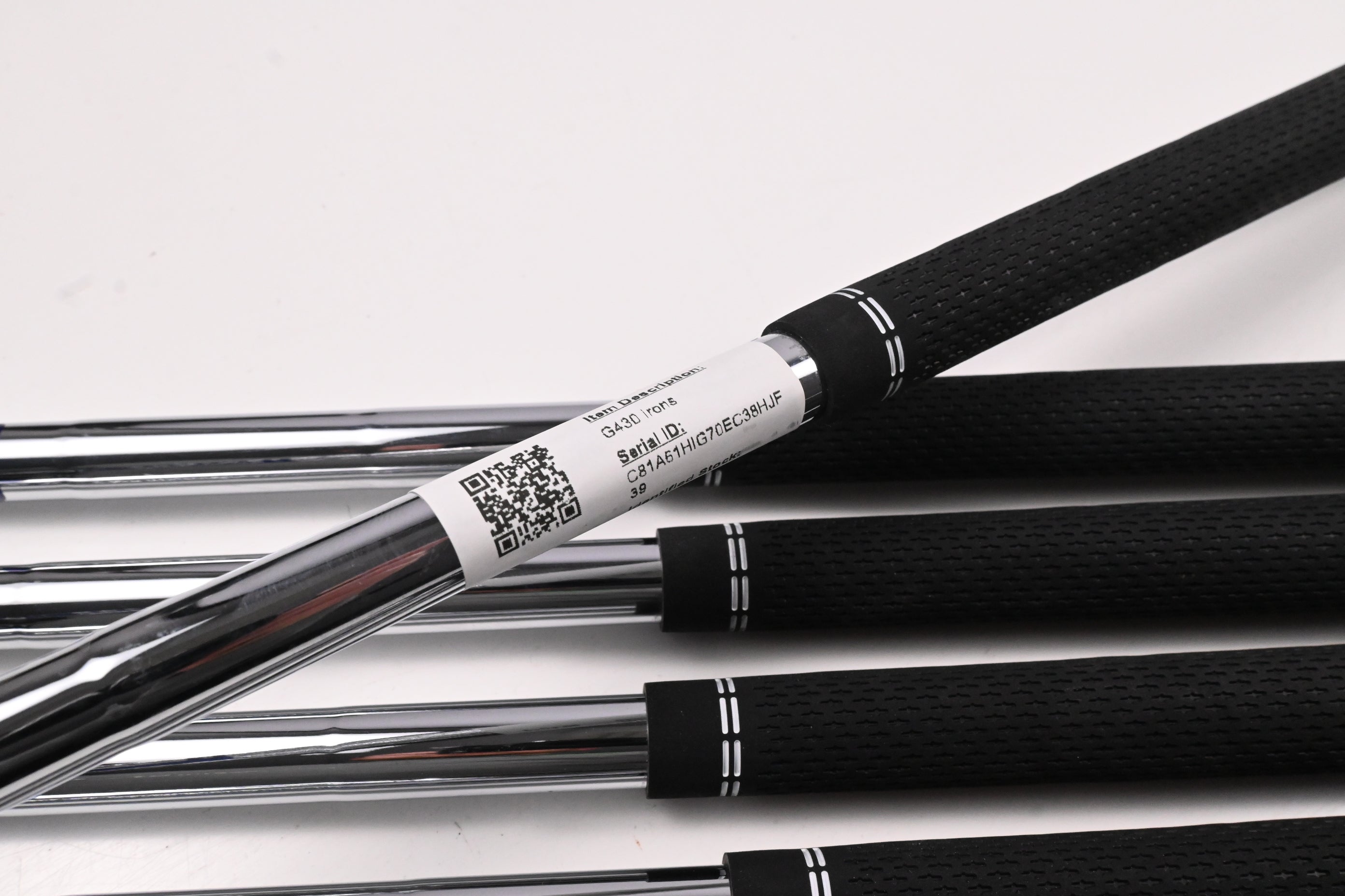 Ping G430 Irons / 6-PW+45+50 / Orange Dot / Stiff Flex Ping AWT 2.0 Shafts