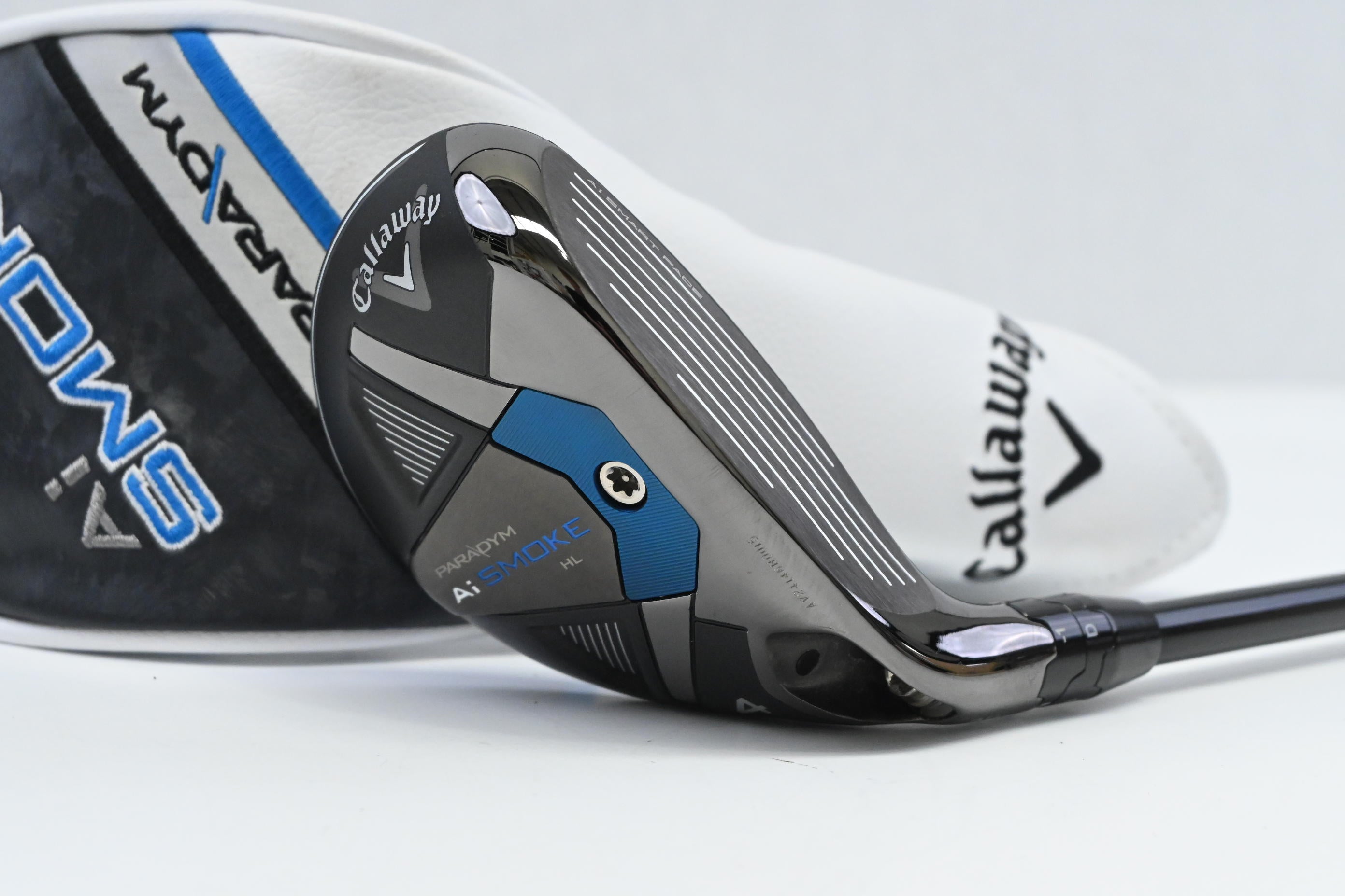 Callaway Paradym Ai Smoke HL #4 Hybrid / 21 Degree / Regular Flex Tensei AV Blue