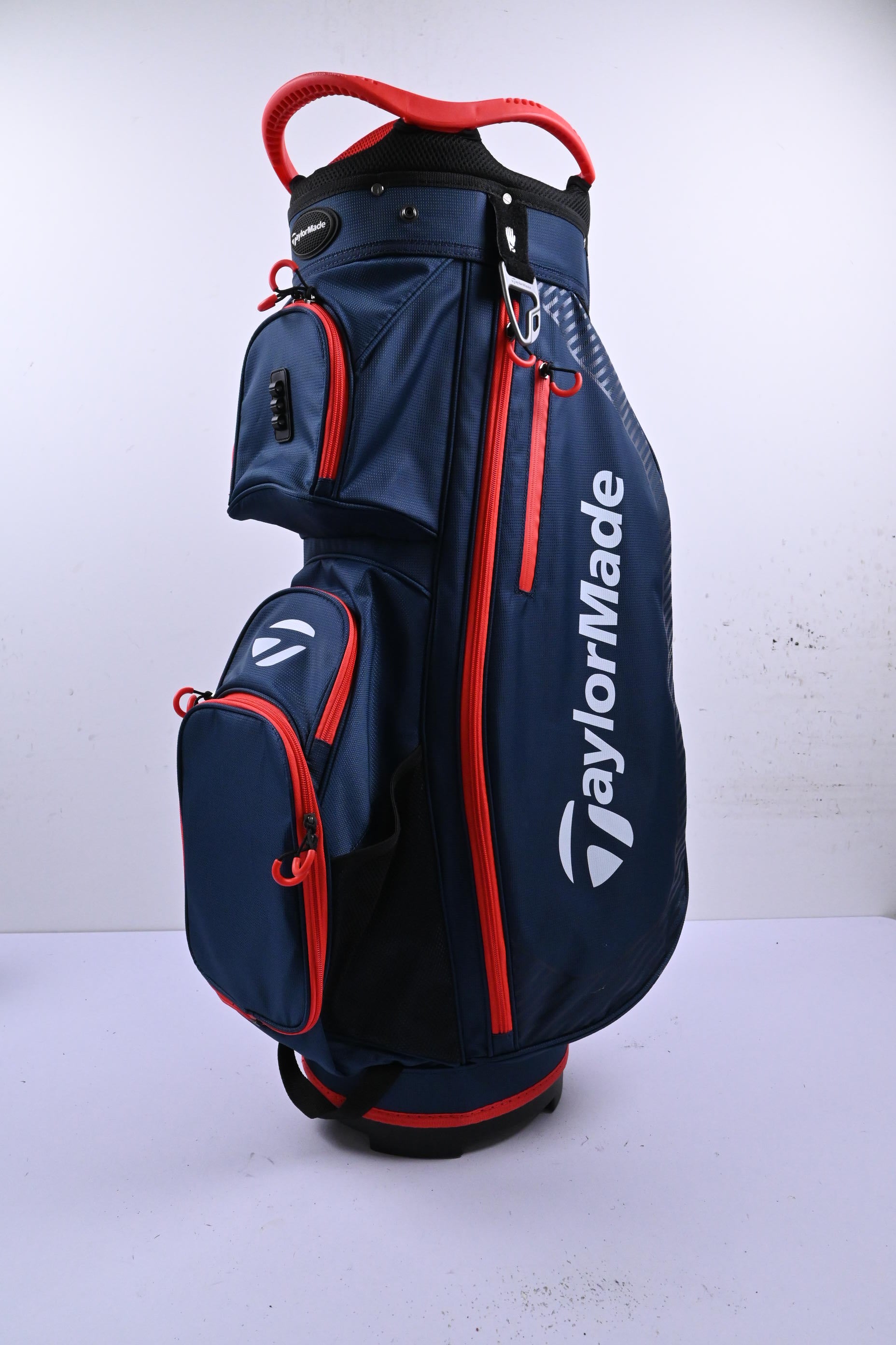 Taylormade Cart Bag / 14-Way Divider / Navy & Red