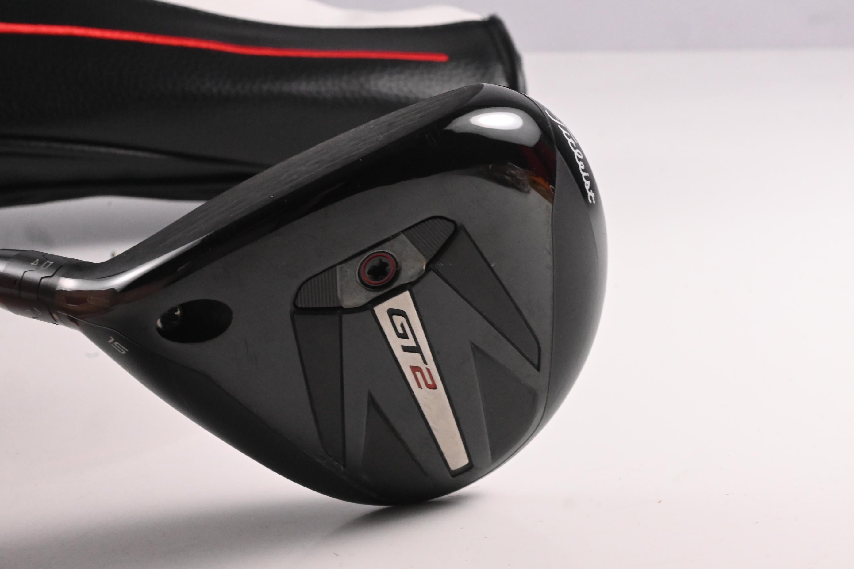 Left Hand Titleist GT2 #3 Wood / 15 Degree / Stiff Flex Tensei 1K Blue 65 Shaft