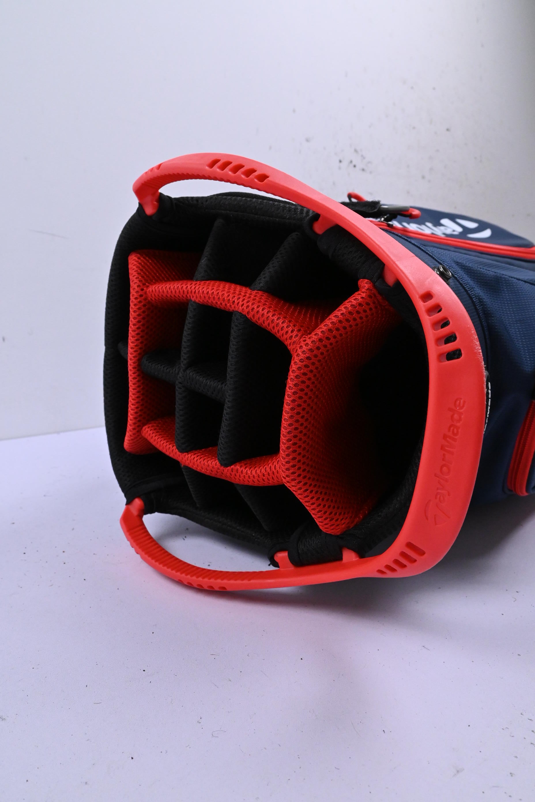 Taylormade Cart Bag / 14-Way Divider / Navy & Red