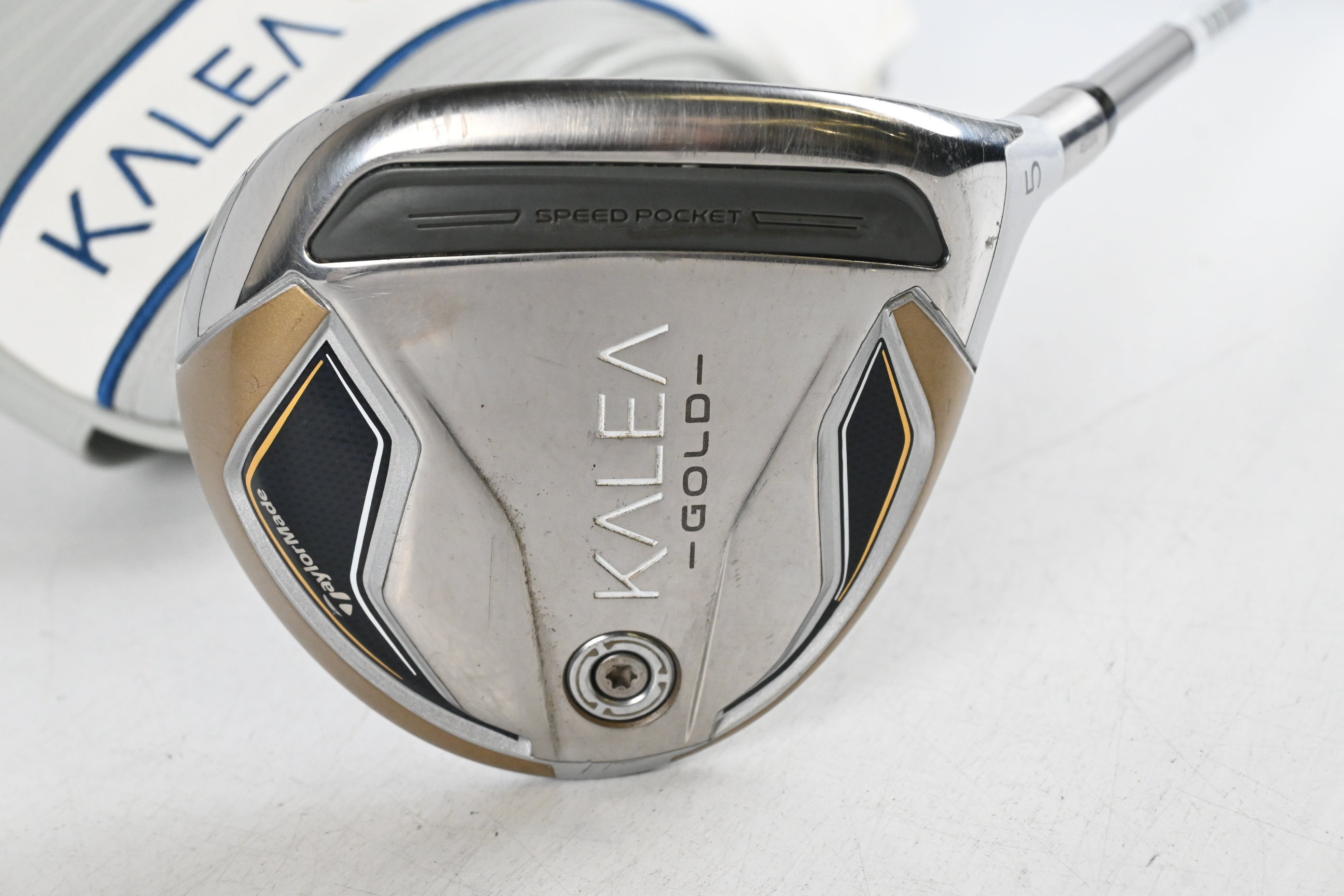 Ladies Taylormade Kalea Gold #5 Wood / 20 Degree / Ladies Flex Kalea Gold 40