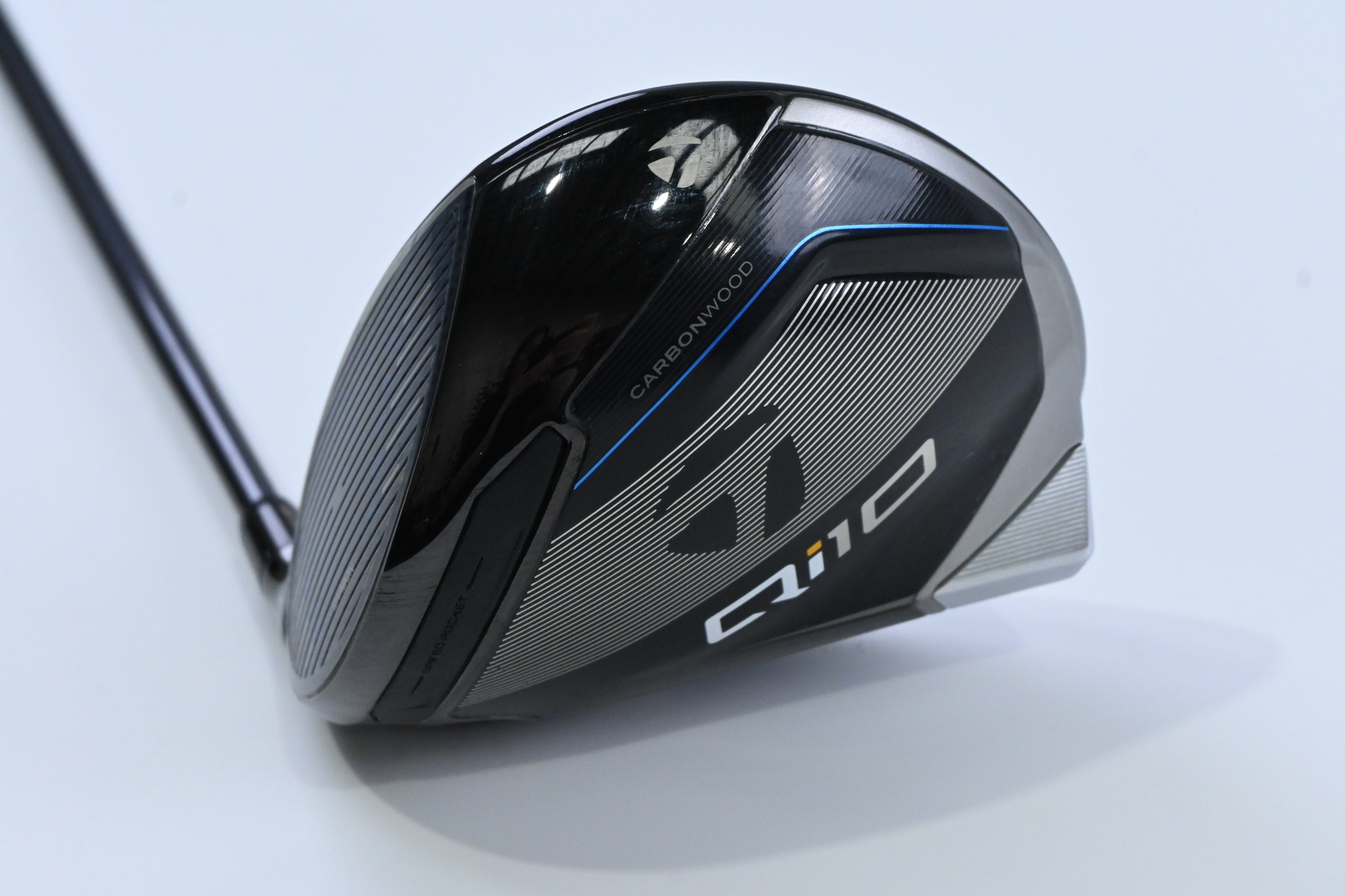 Left Hand Taylormade Qi10 Driver / 9 Degree / Stiff Flex Speeder 661 Evolution