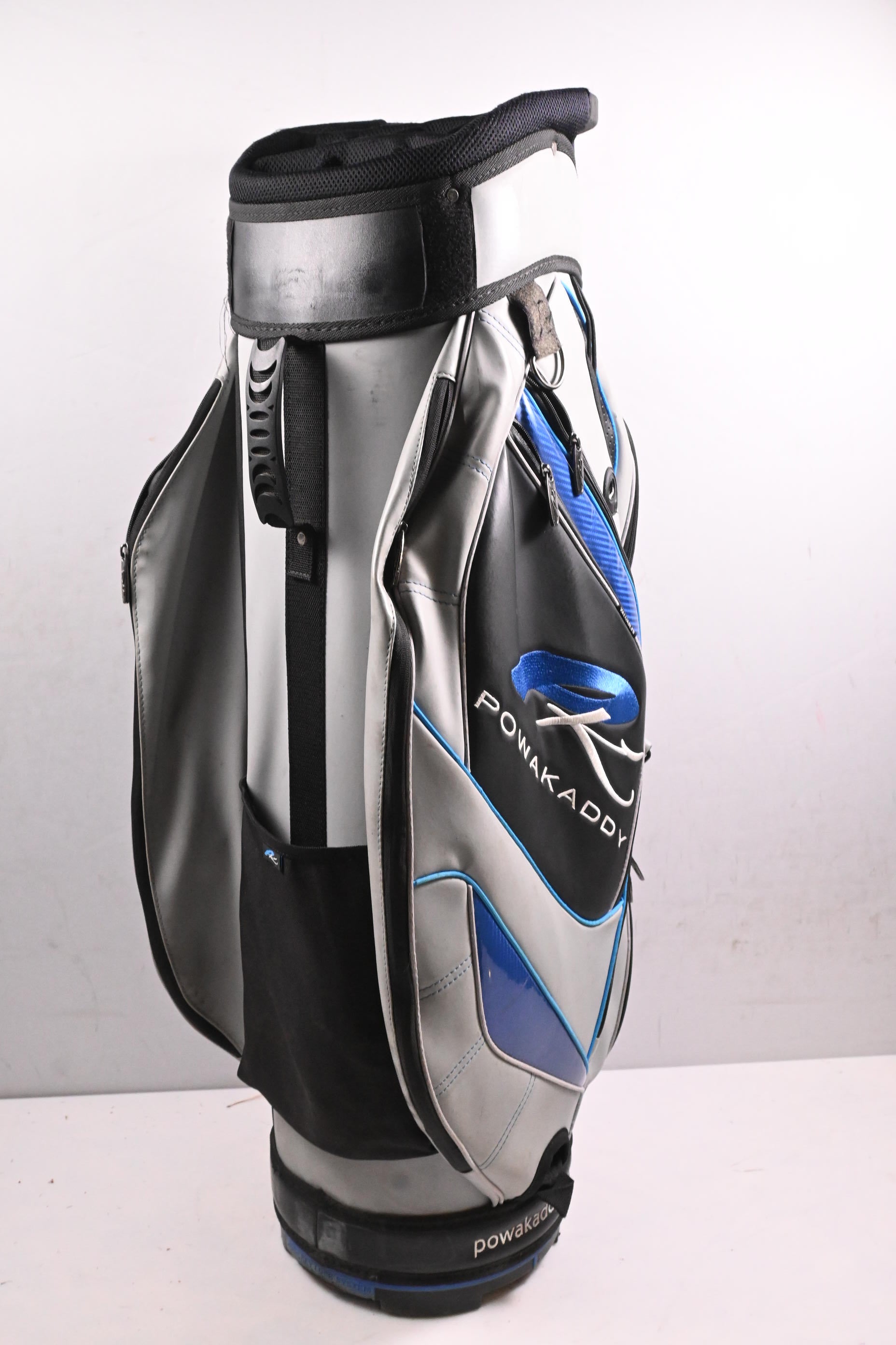 Powakaddy Cart Bag / 14-Way Divider / Grey, Black