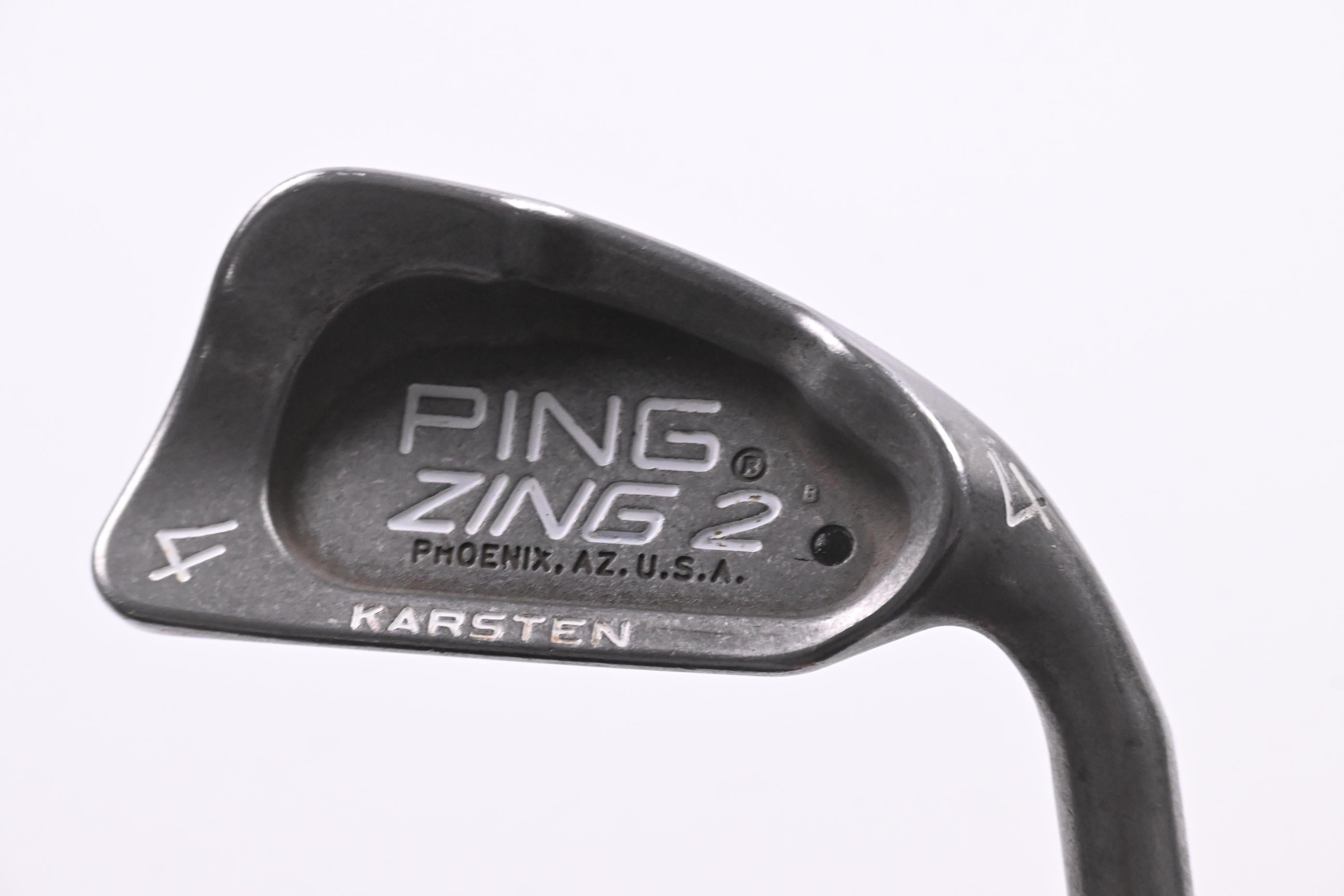 Ping Zing 2 #4 Iron / 24 Degree / Black Dot / Regular Flex Ping Karsten Shaft
