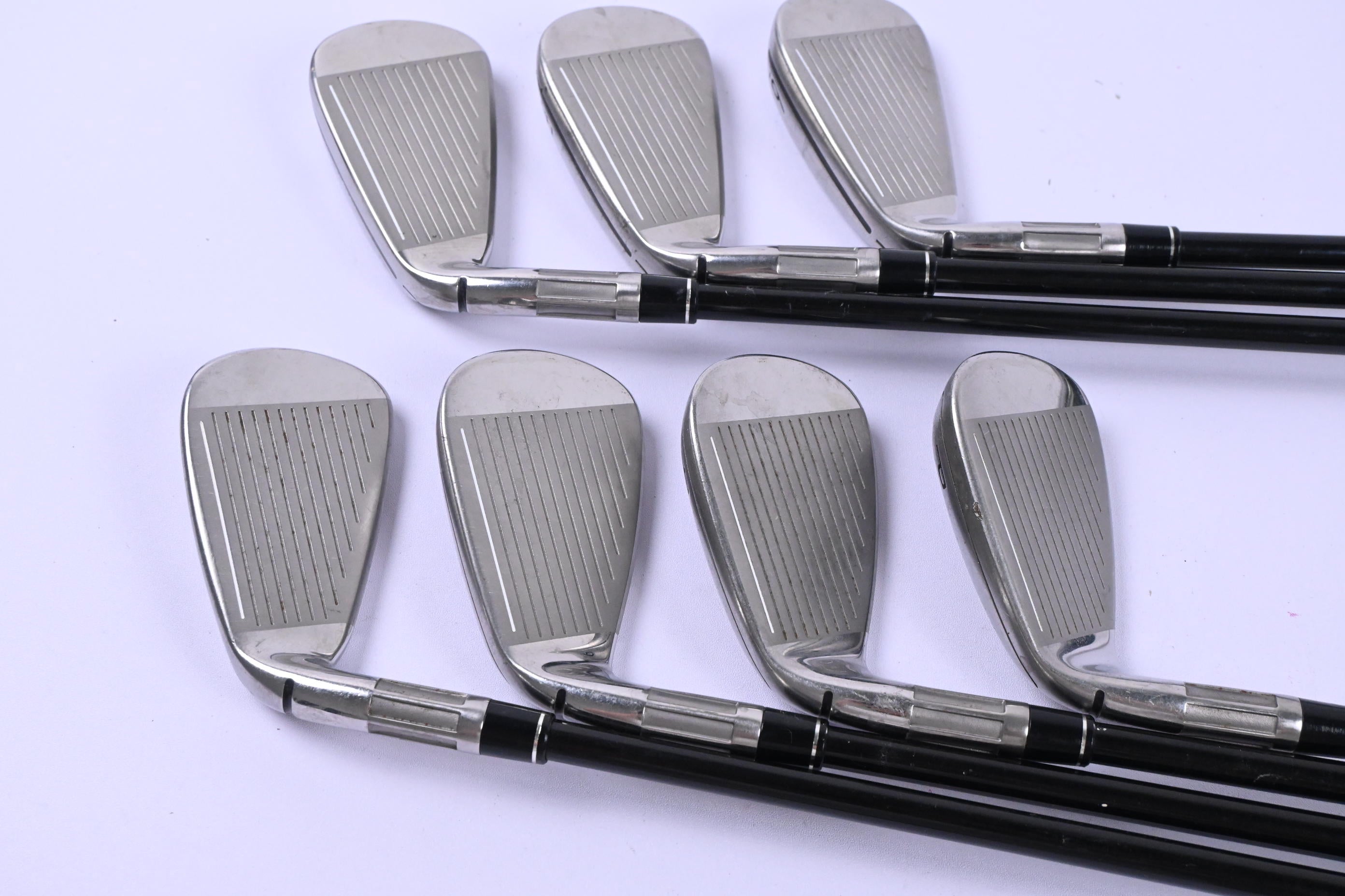 Taylormade M6 Irons / 4-PW / Regular Flex Fujikura Atmos Orange 6 Shafts