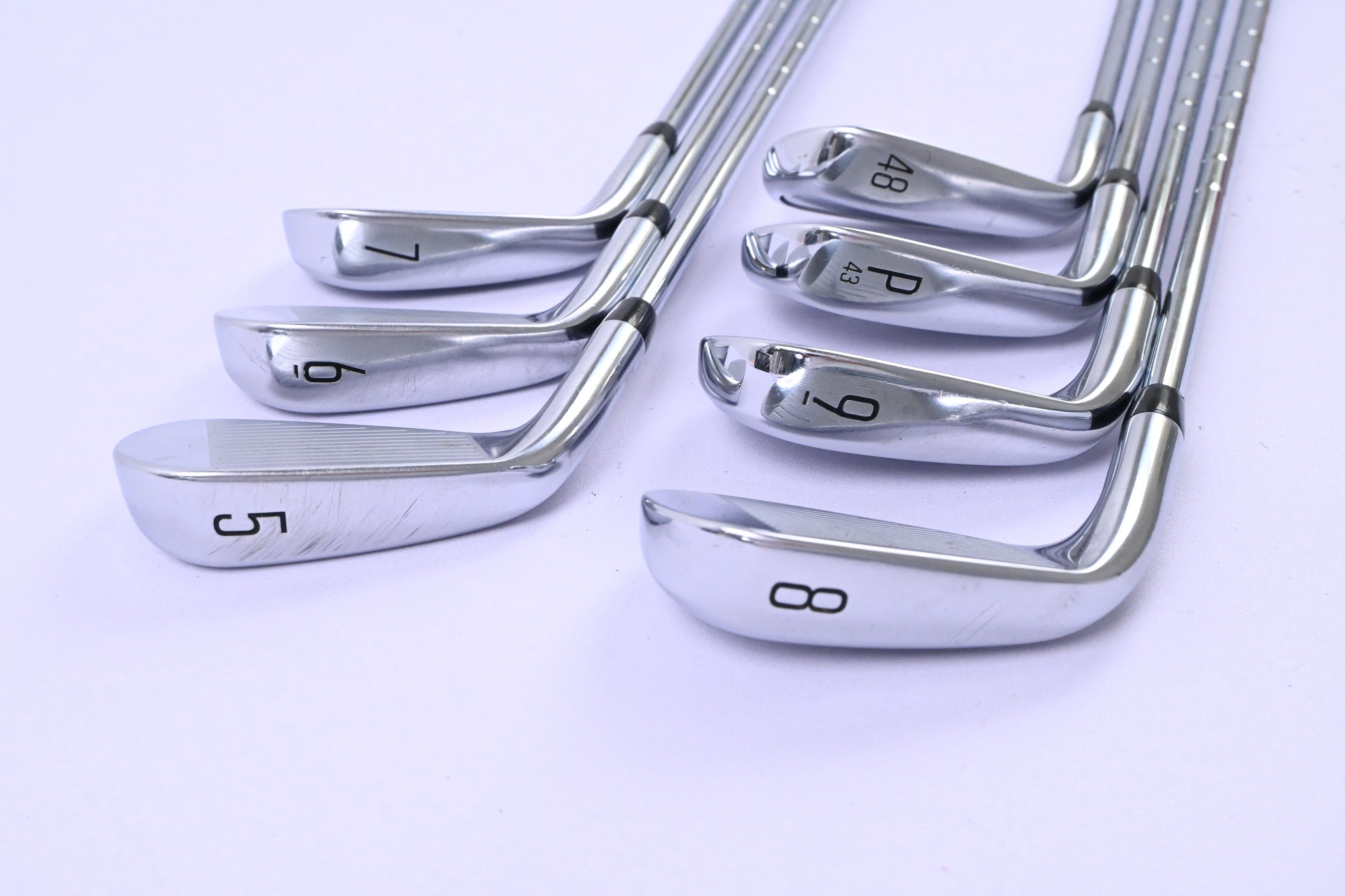 Titleist T350 Irons / 5-PW+GW / Regular Flex KBS Tour Shafts