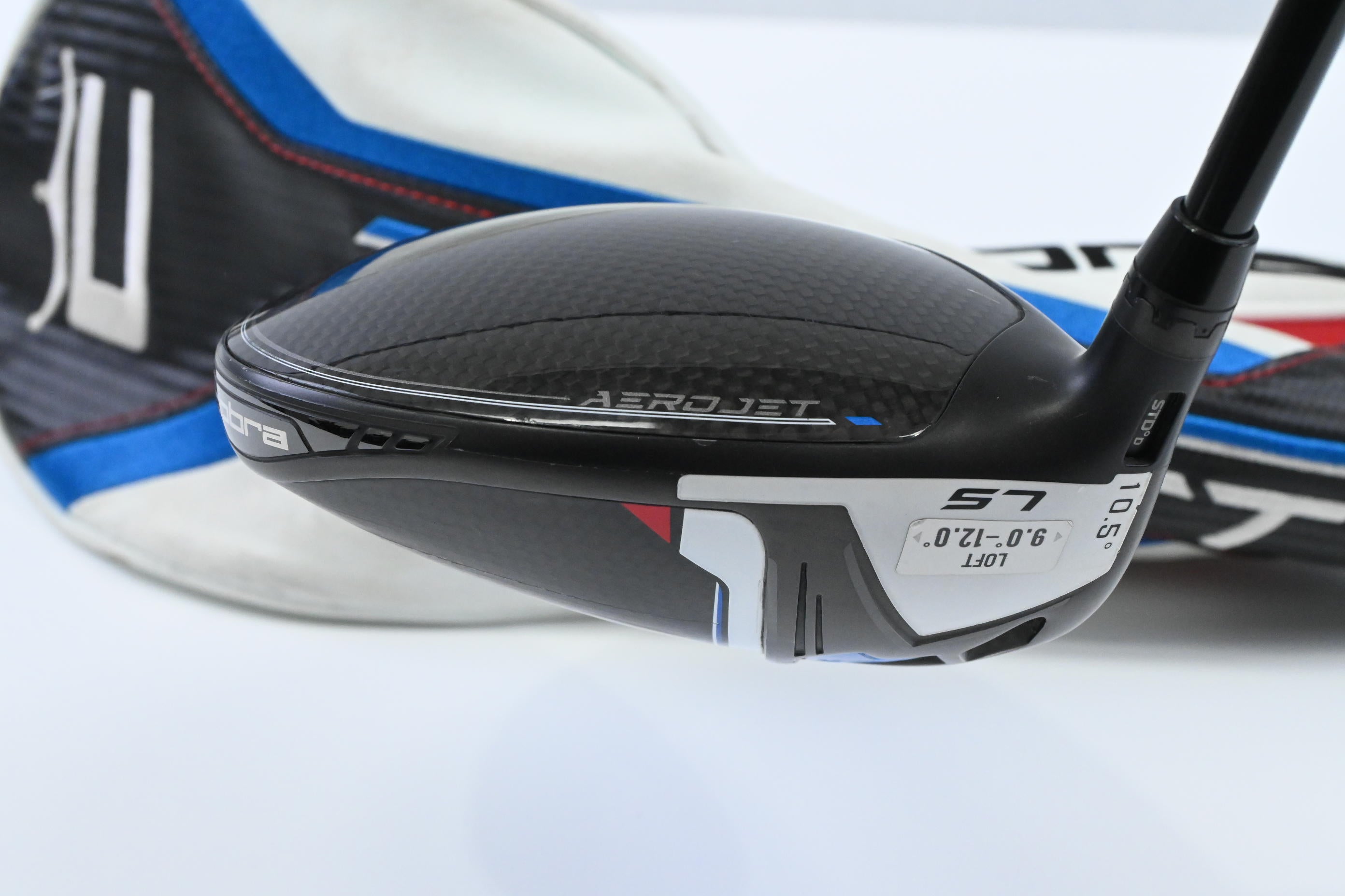 Left Hand Cobra Aerojet LS Driver / 10.5 Degree / Stiff Flex Kai'li White 60