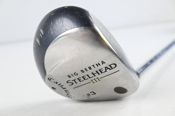 Callaway Steelhead III #3 Wood / 15.5 Degree / Regular Flex Steel Shaft