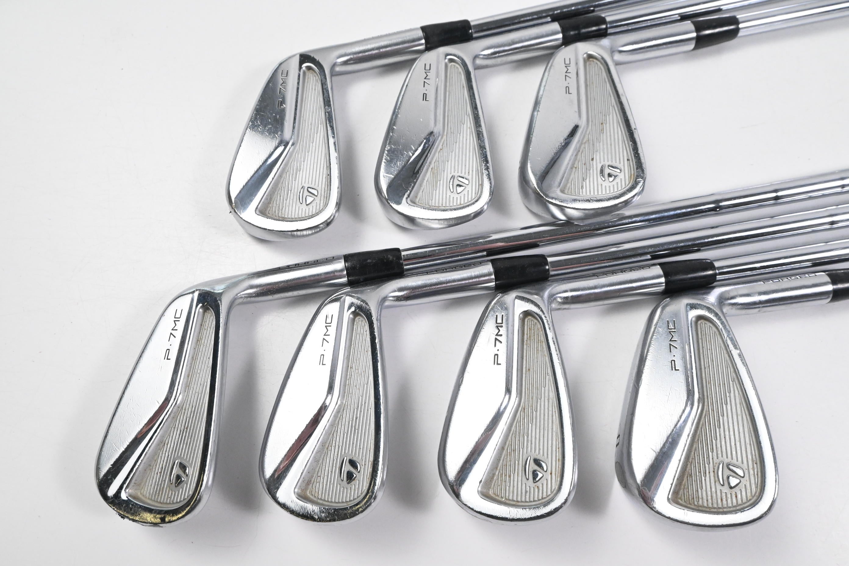 Taylormade P7MC 2020 Irons / 4-PW / Stiff Flex KBS Tour 120 Steel Shafts