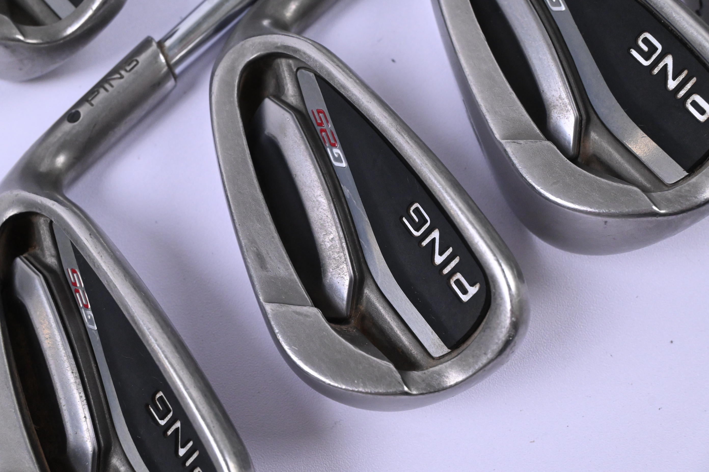 Ping G25 Irons / 5-PW+SW / Black Dot / Regular Flex Ping CFS Shafts