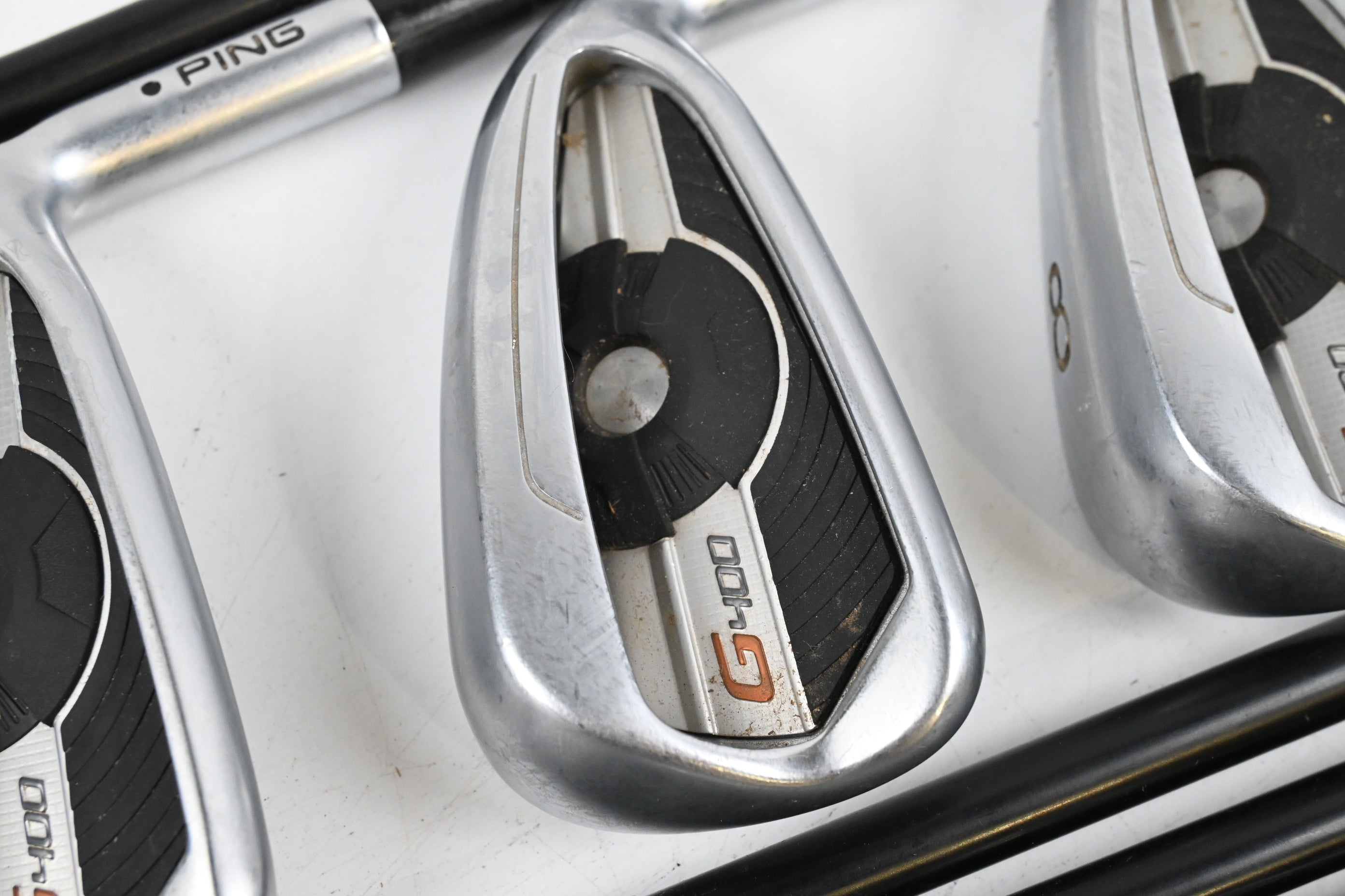 Ping G400 Irons / 5-PW+GW+SW / Black Dot / Senior Flex Alta CB Shafts
