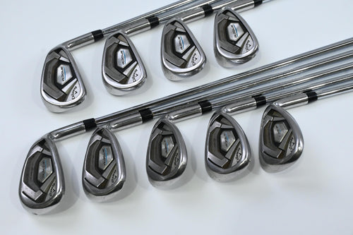 Callaway Rogue Irons / 5-PW+AW+SW+LW / Stiff Flex XP 105 ST15 300 Shafts
