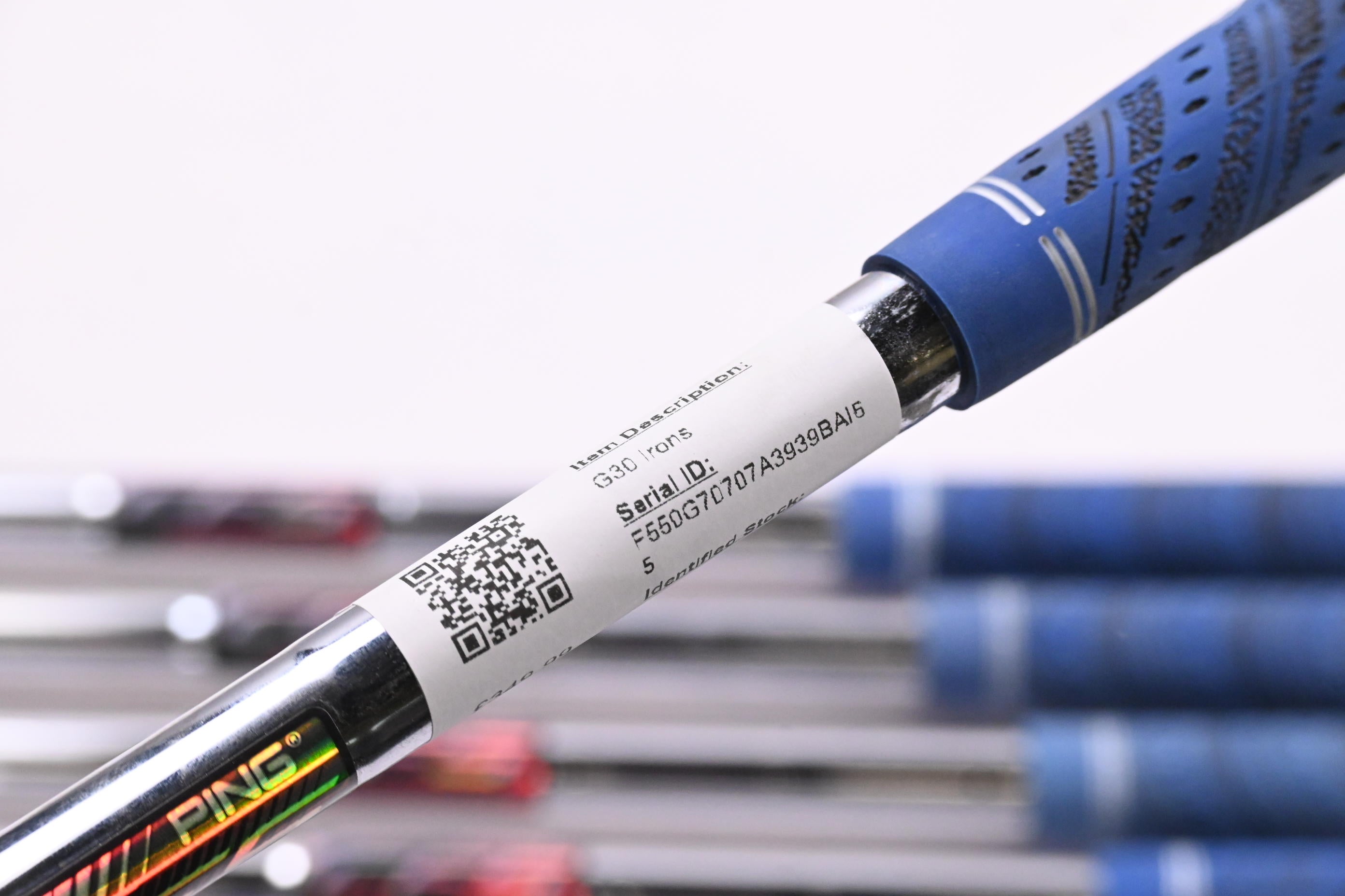 Ping G30 Irons / 4-PW / Stiff Flex Ping CFS Shafts