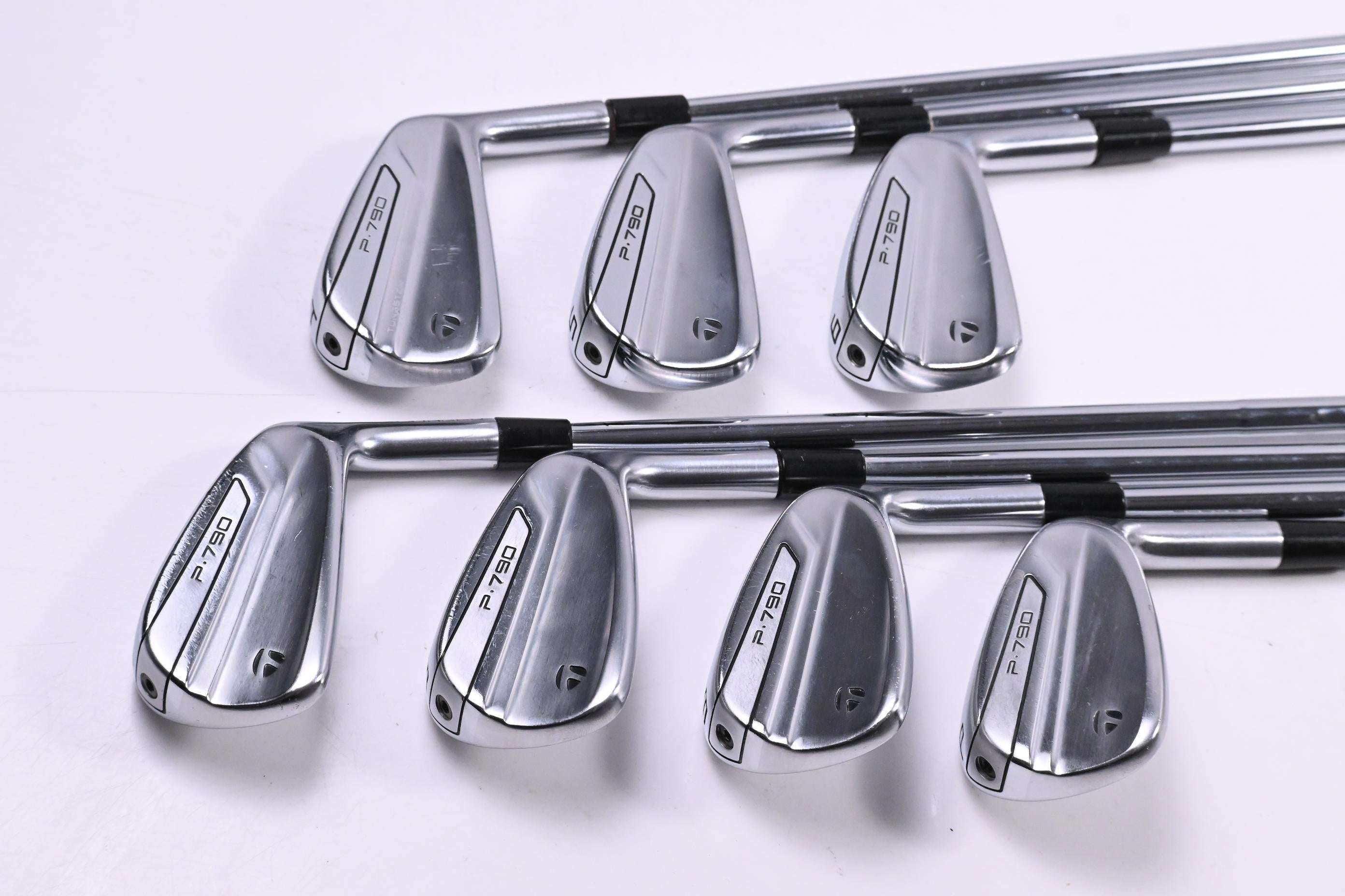Taylormade P790 2019 Irons / 4-PW / Stiff Flex Dynamic Gold 120 Shafts