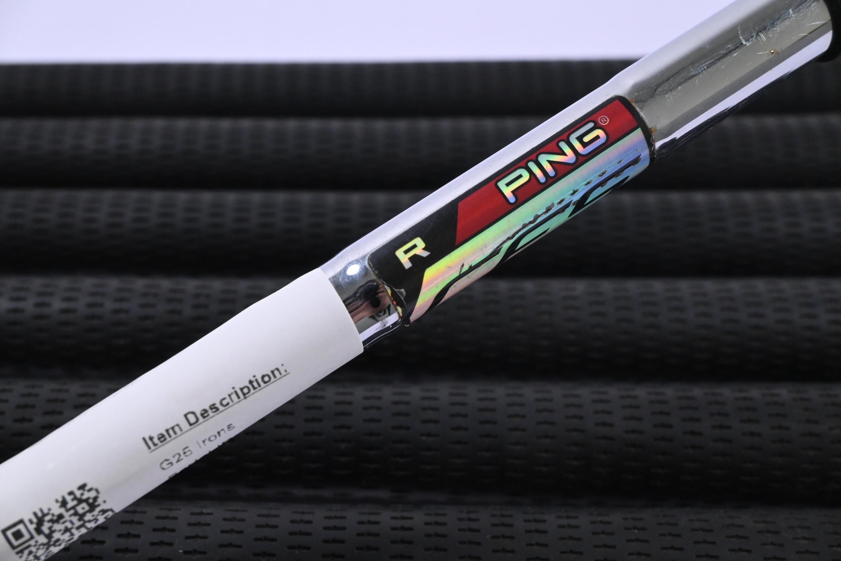 Ping G25 Irons / 5-PW+SW / Black Dot / Regular Flex Ping CFS Shafts