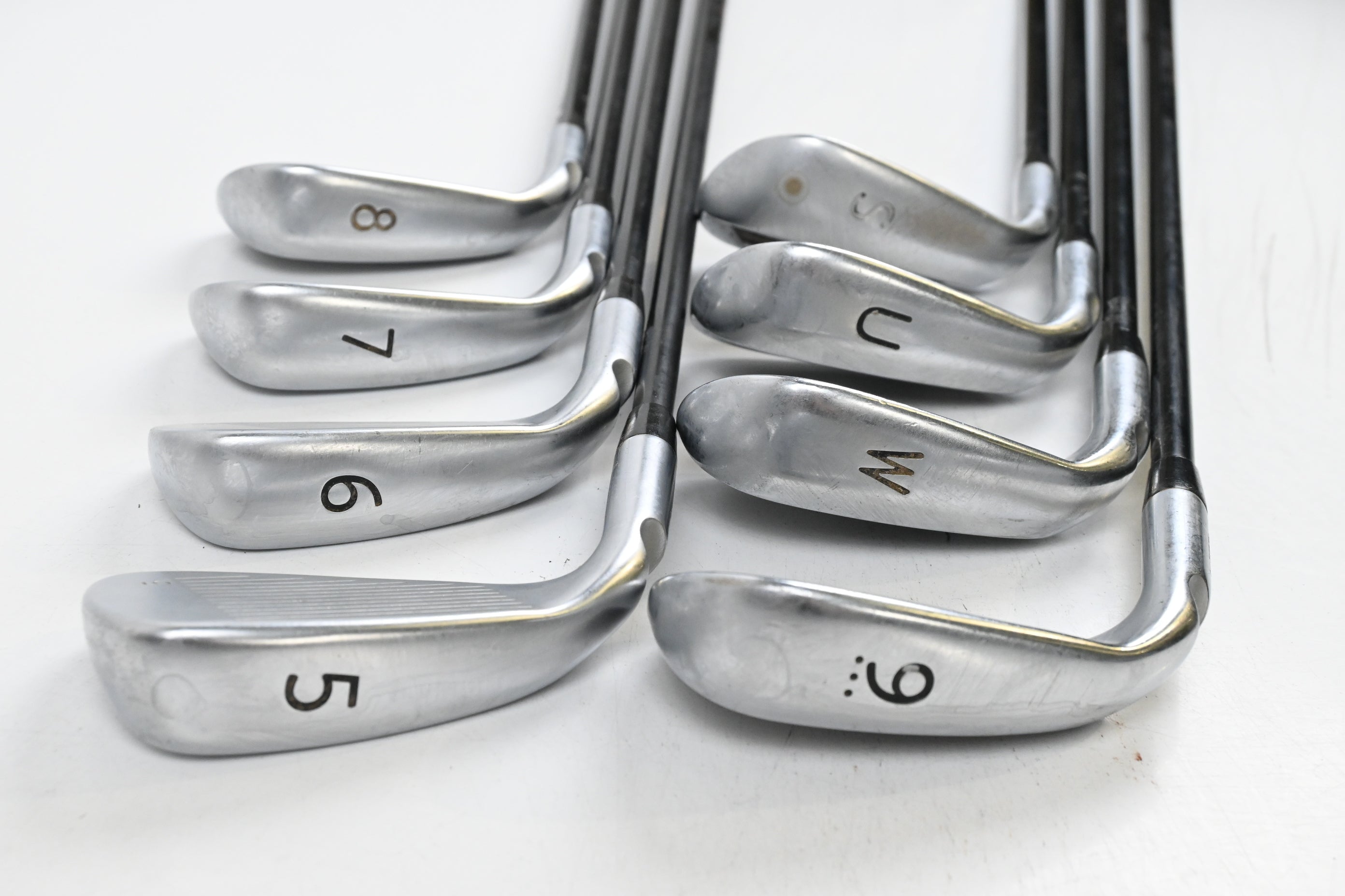 Ping G400 Irons / 5-PW+GW+SW / Black Dot / Senior Flex Alta CB Shafts