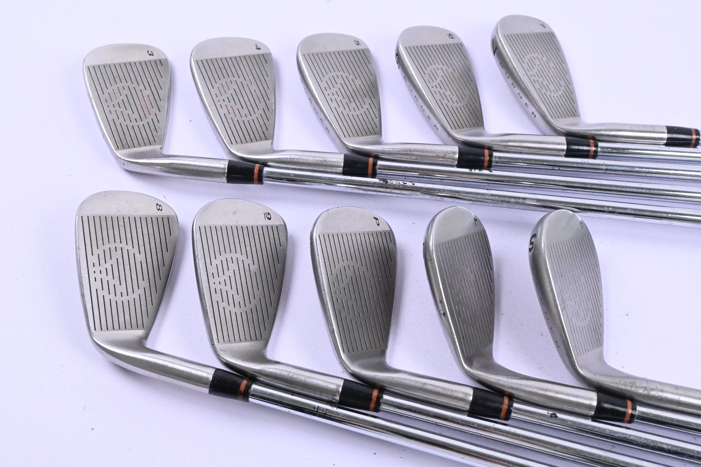 Taylormade Burner Oversize Irons / 3-PW+SW+LW / Stiff Flex Precision Rifle 90