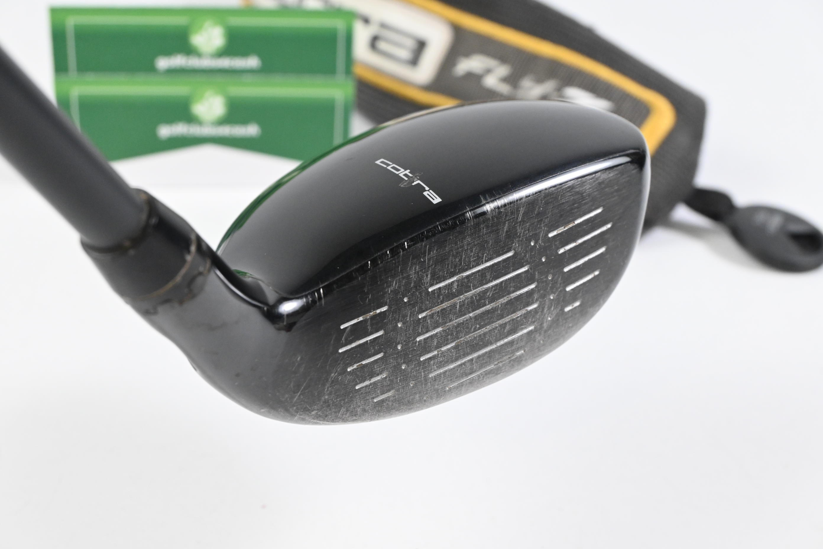 Left Hand Cobra King F7 #3-4 Hybrid / 19-22 Degree / Senior Flex Fujikura Pro 75