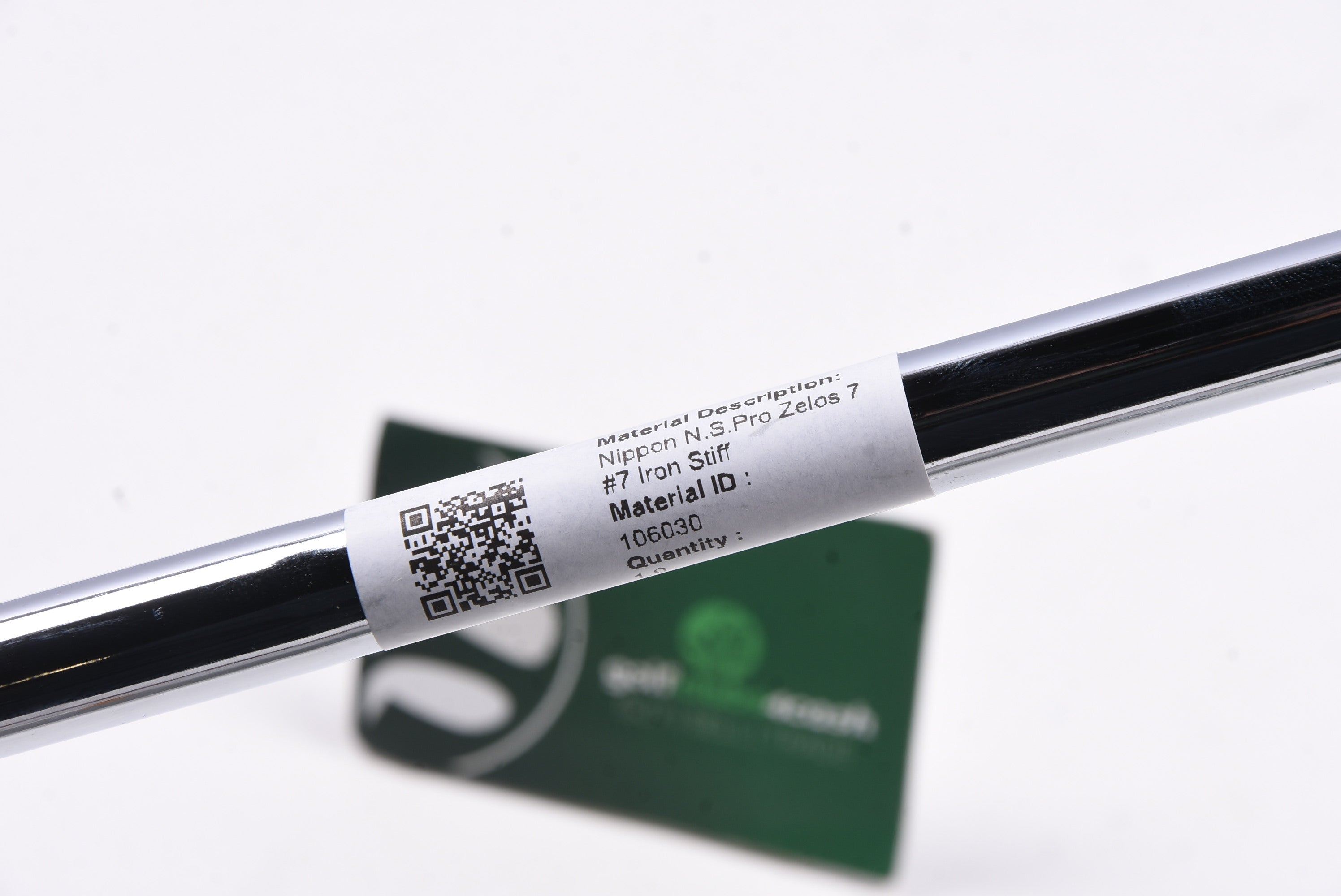 Nippon N.S.Pro Zelos 7 #7 Iron / Stiff Flex / 0.355" Tip / Uncut