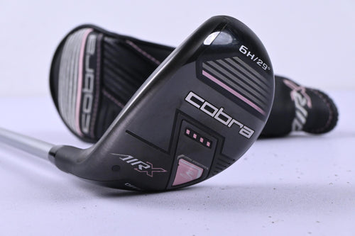 Left Hand Cobra Air-X #6 Hybrid / 29 Degree / Ladies Flex Ultralite 45 Shaft