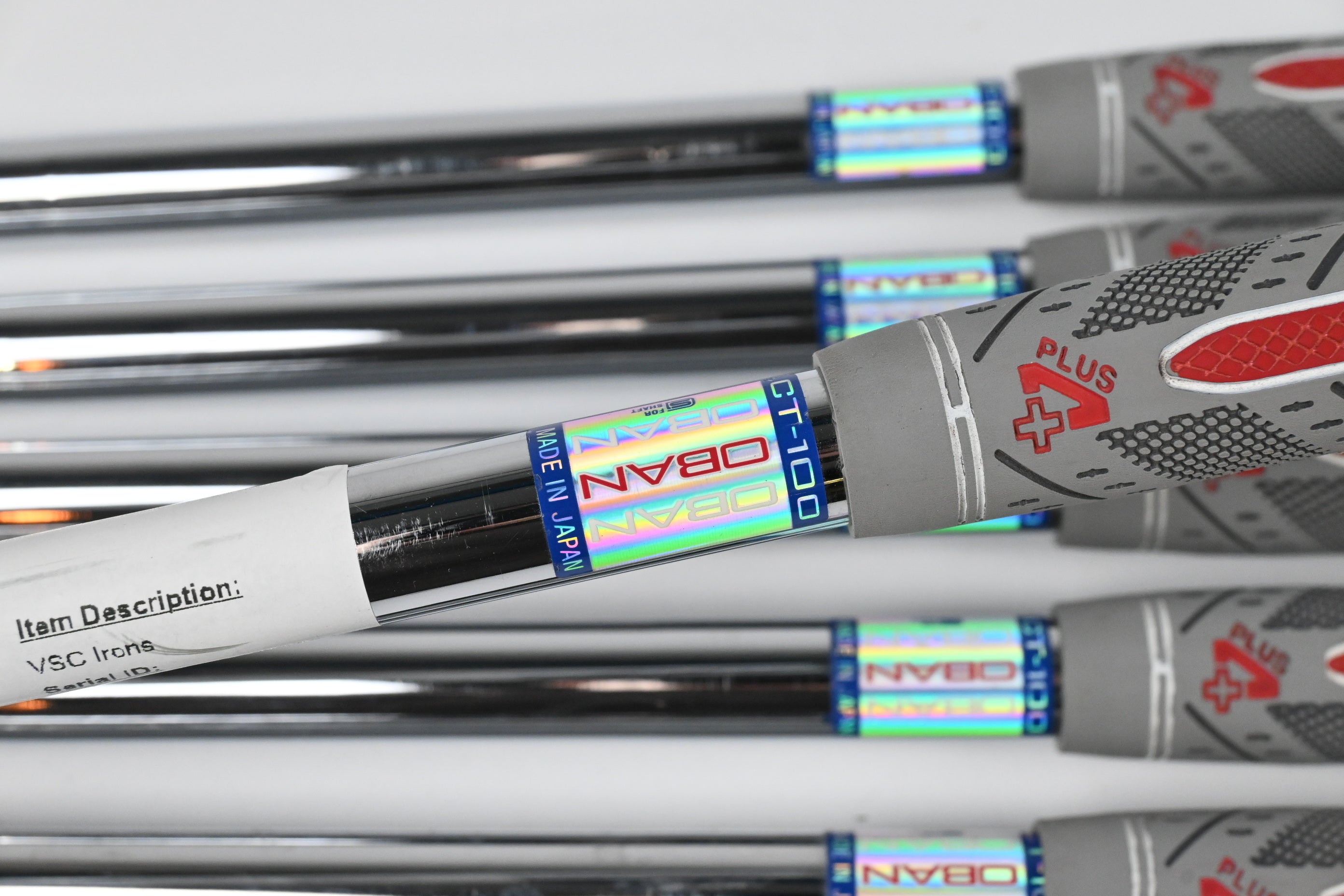 Vega VSC Irons / 4-PW / Stiff Flex Oban CT-100 Shafts