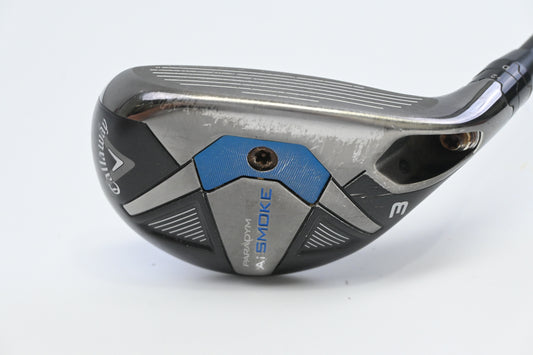Callaway Paradym Ai Smoke #3 Hybrid / 18 Degree / Stiff Flex Cypher 70 Shaft