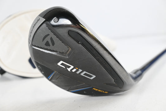 Taylormade Qi10 #4 Hybrid / 22 Degree / Regular Flex Ventus TR Blue 6 Shaft