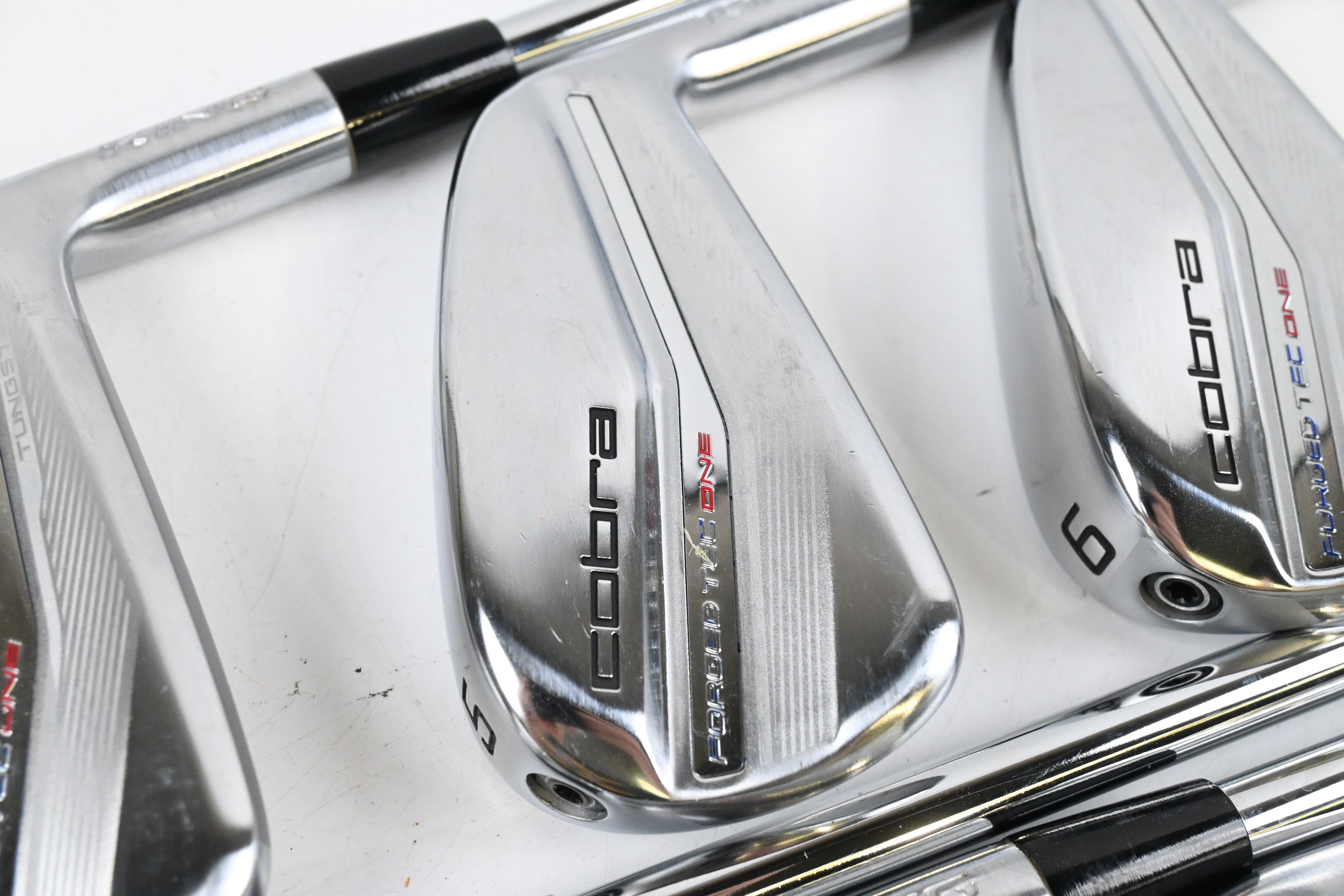 Cobra Forged Tec 2022 Irons / 4-PW / Regular Flex KBS S-Taper Lite Shafts