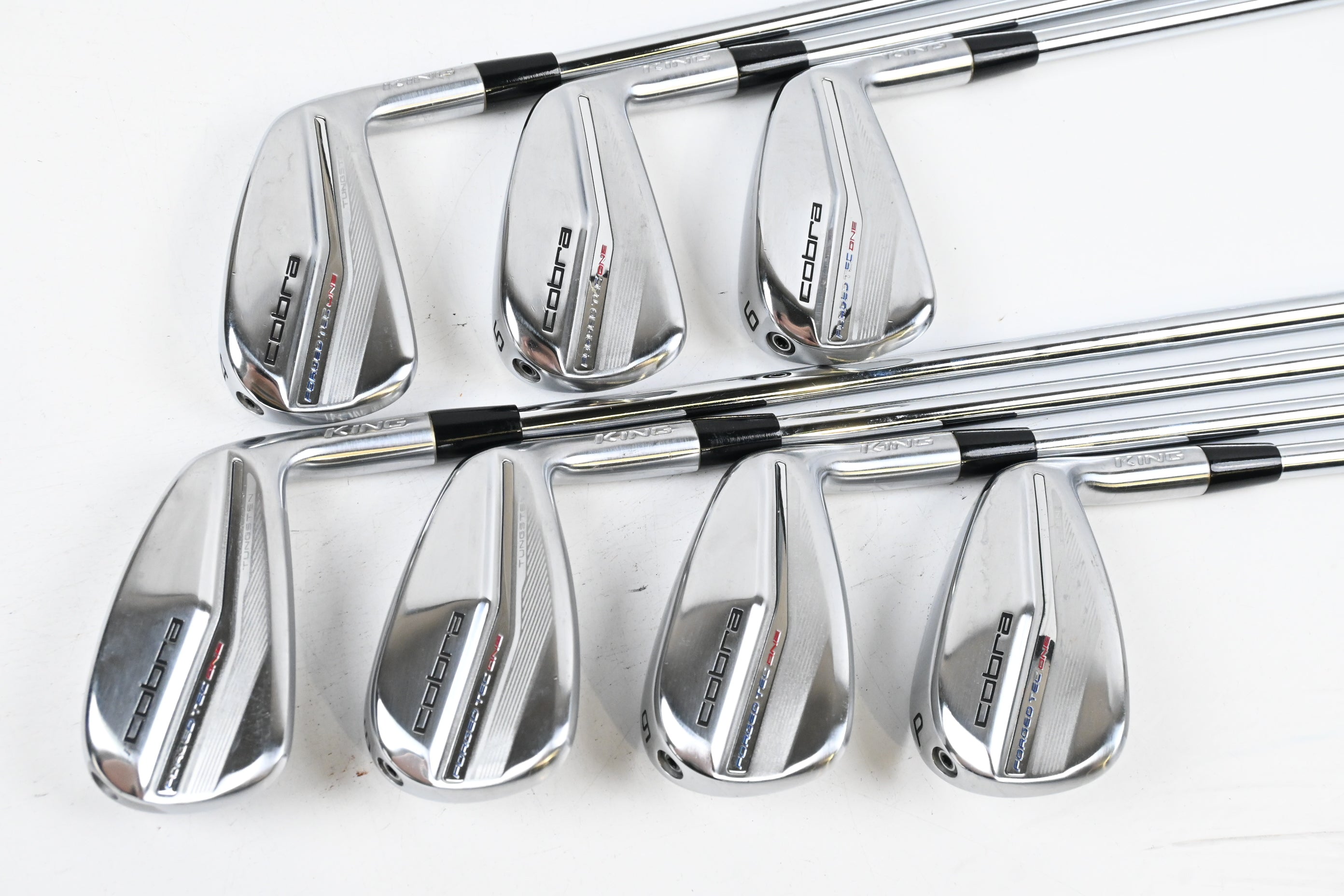 Cobra Forged Tec 2022 Irons / 4-PW / Regular Flex KBS S-Taper Lite Shafts