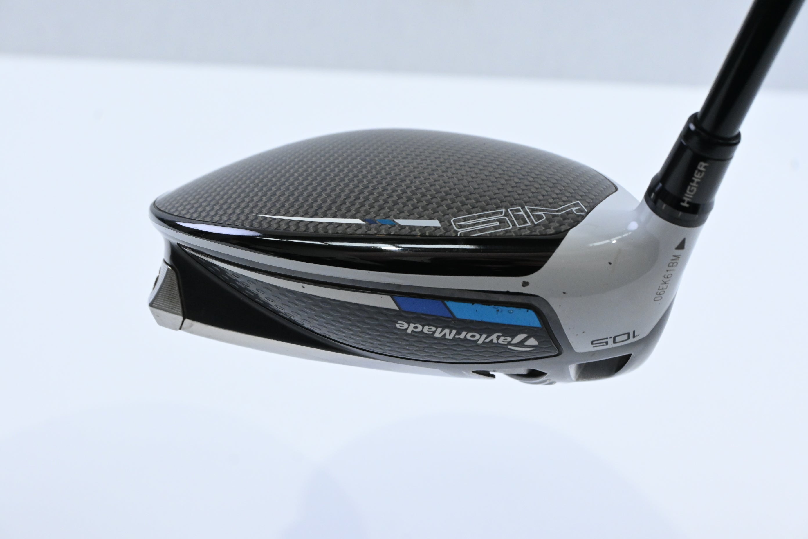 Left Hand Taylormade SIM Driver / 10.5 Degree / Regular Flex Tensei AV Raw Blue