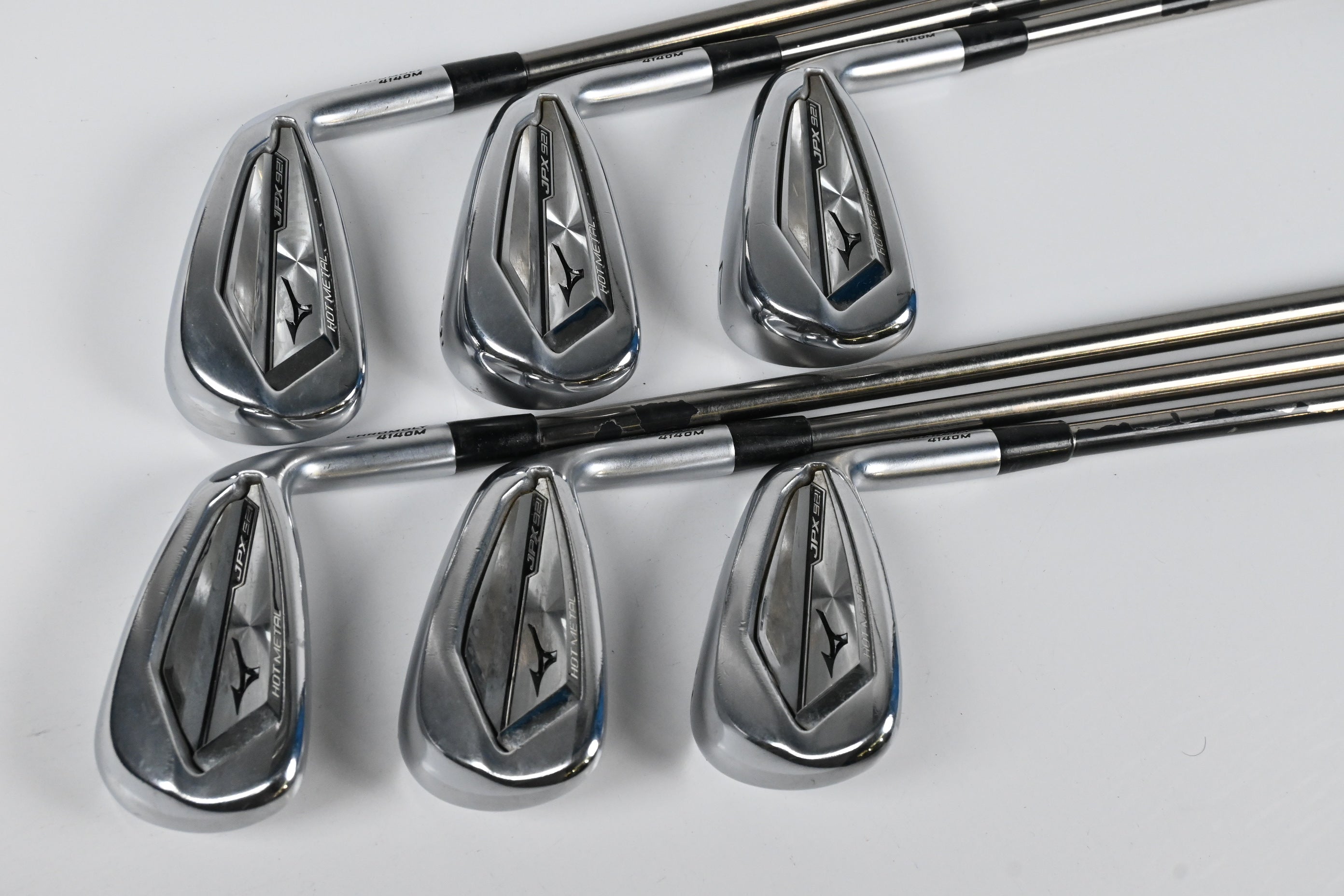 Mizuno JPX 923 Hot Metal Irons / 5-PW / Regular Flex Recoil 95 Shafts