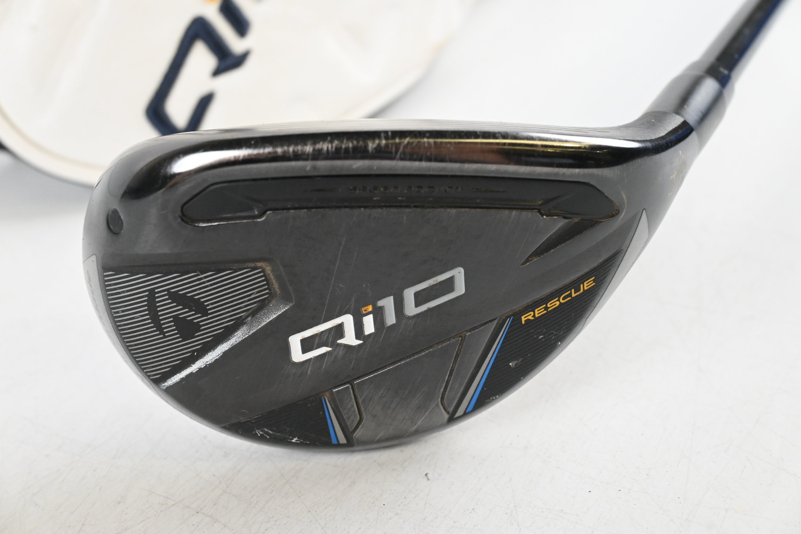 Taylormade Qi10 #4 Hybrid / 22 Degree / Regular Flex Ventus TR Blue 6 Shaft