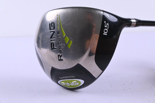 Ping Rapture Driver / 10.5 Degree / Stiff Flex Aldila VooDoo VS6 350 Shaft