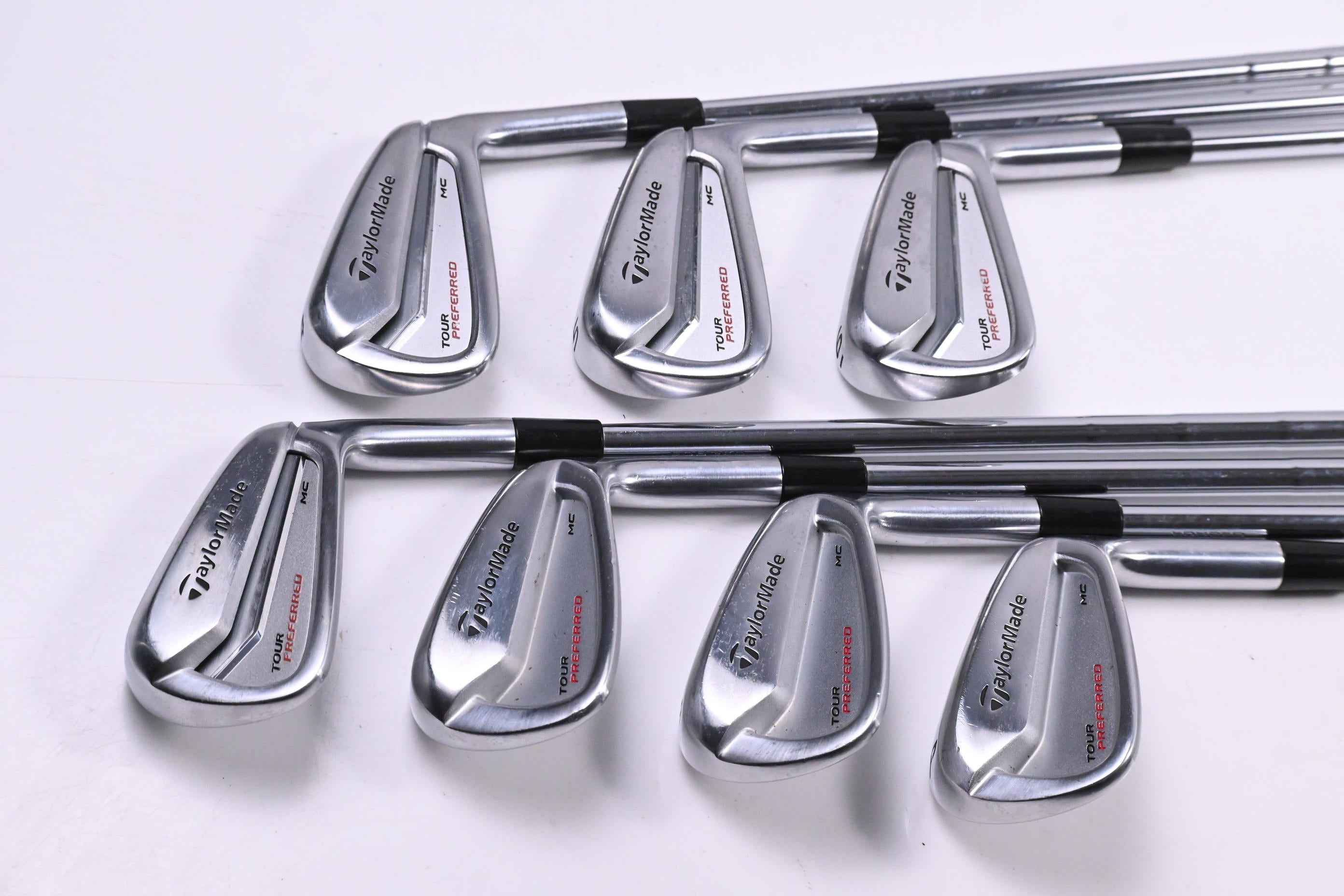 Taylormade Tour Preferred MC 2014 Irons / 4-PW / Stiff Flex KBS Tour Shafts