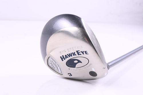 Ladies Callaway HawkEye VFT #3 Wood / 15 Degree / Ladies Flex Big Bertha Gems 50