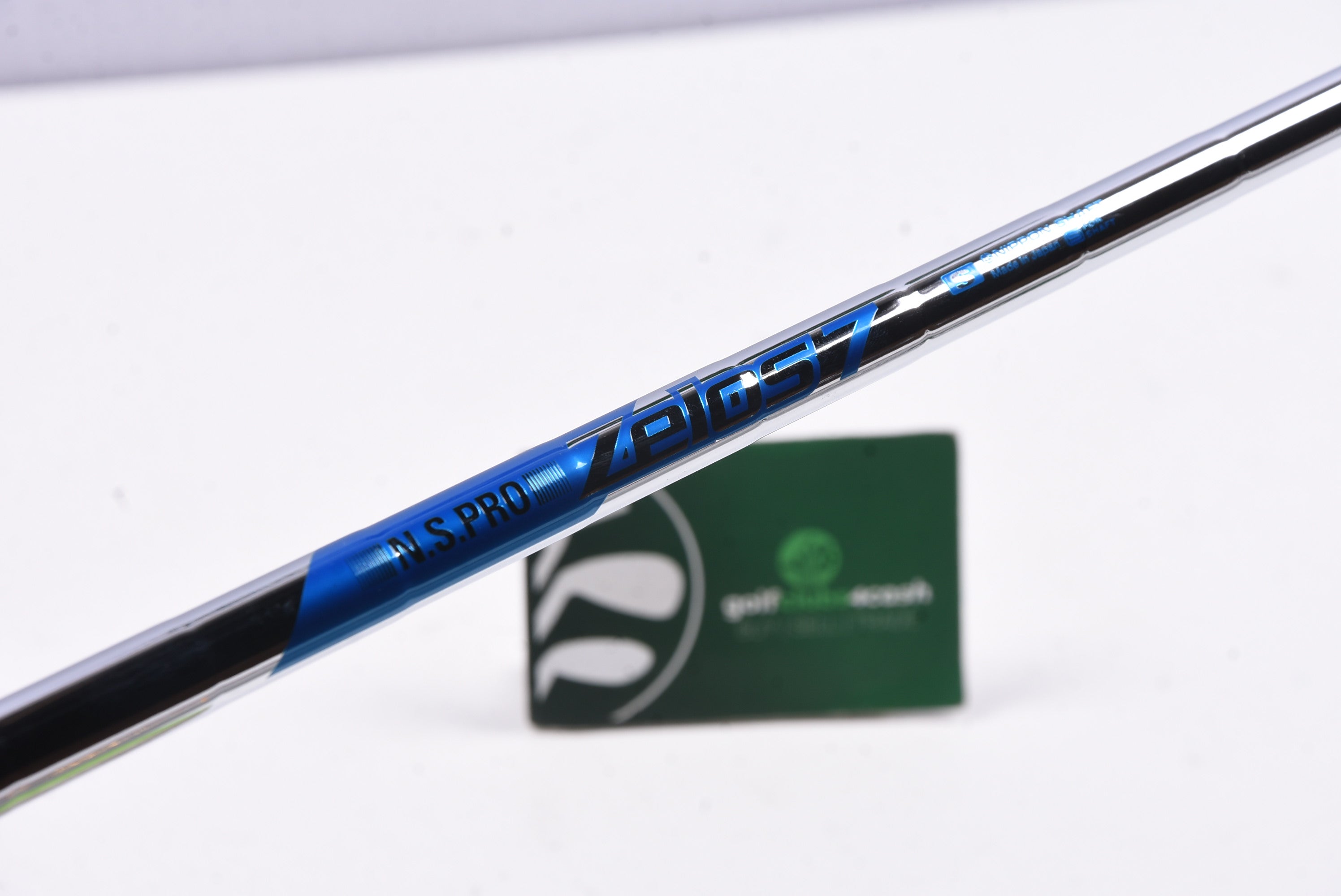 Nippon N.S.Pro Zelos 7 #8 Iron / Stiff Flex / 0.355" Tip / Uncut