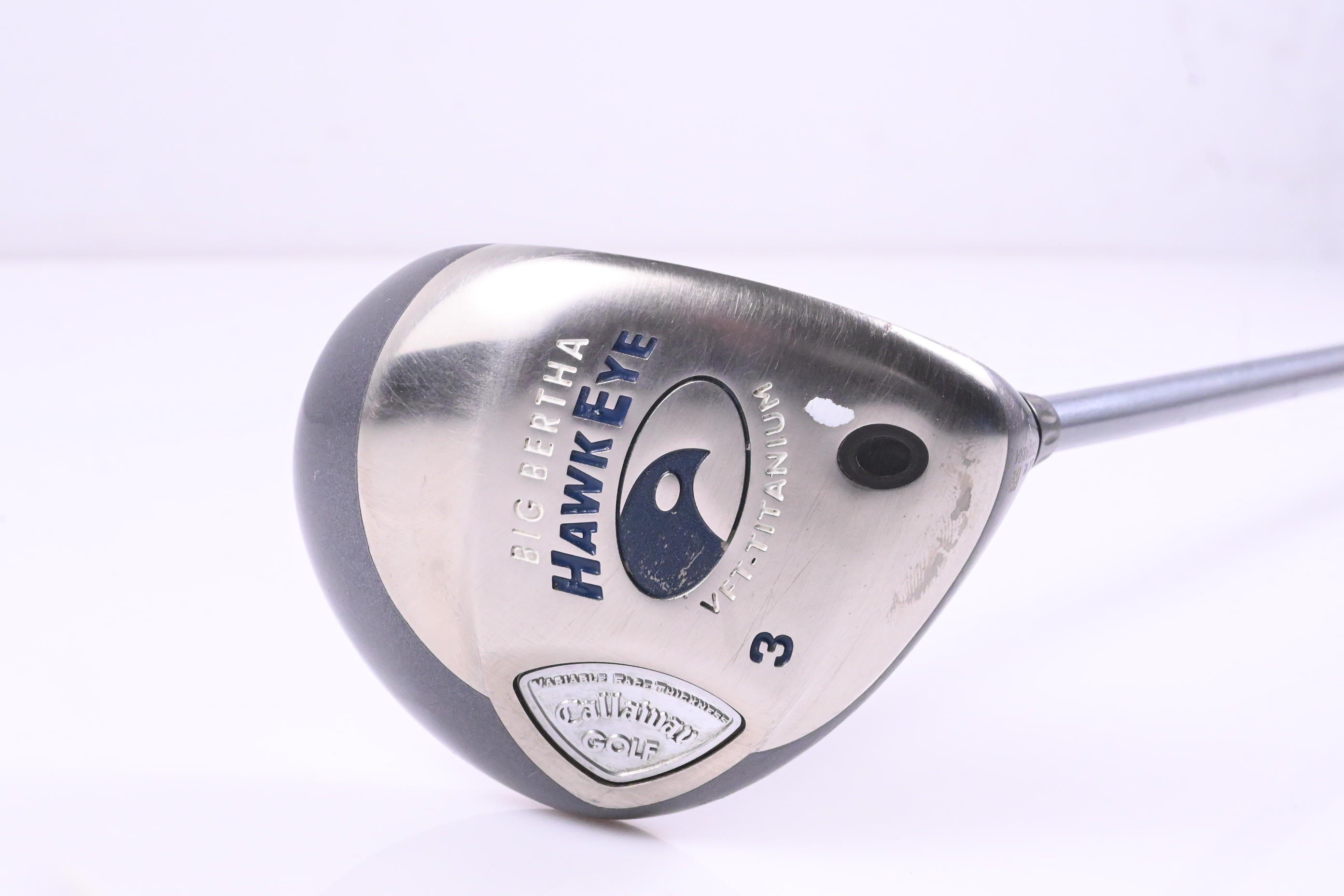 Ladies Callaway HawkEye VFT #3 Wood / 15 Degree / Ladies Flex Big Bertha Gems 50
