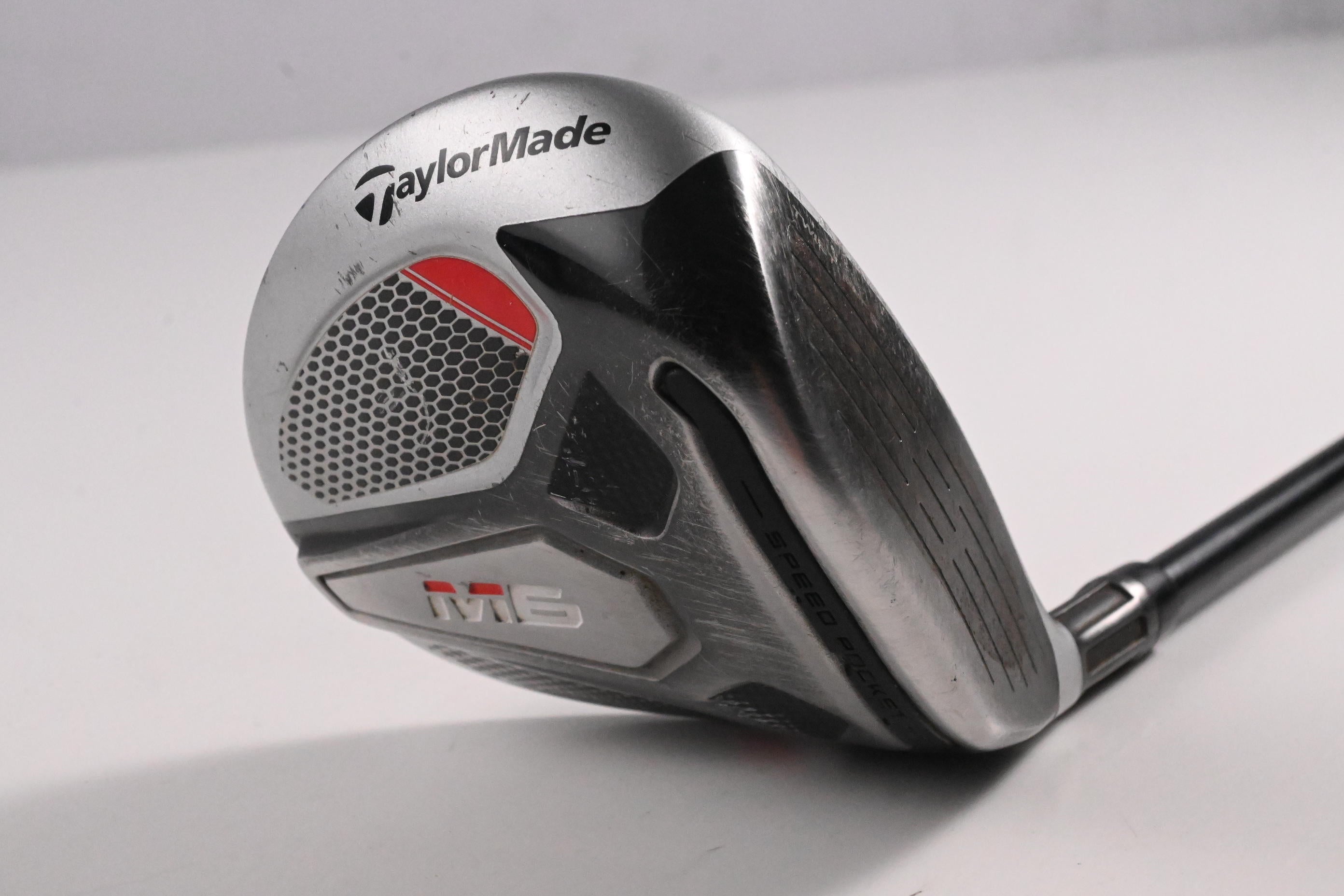 Taylormade M6 #3 Wood / 15 Degree / Regular Flex Fujikura Atmos Orange 5 Shaft