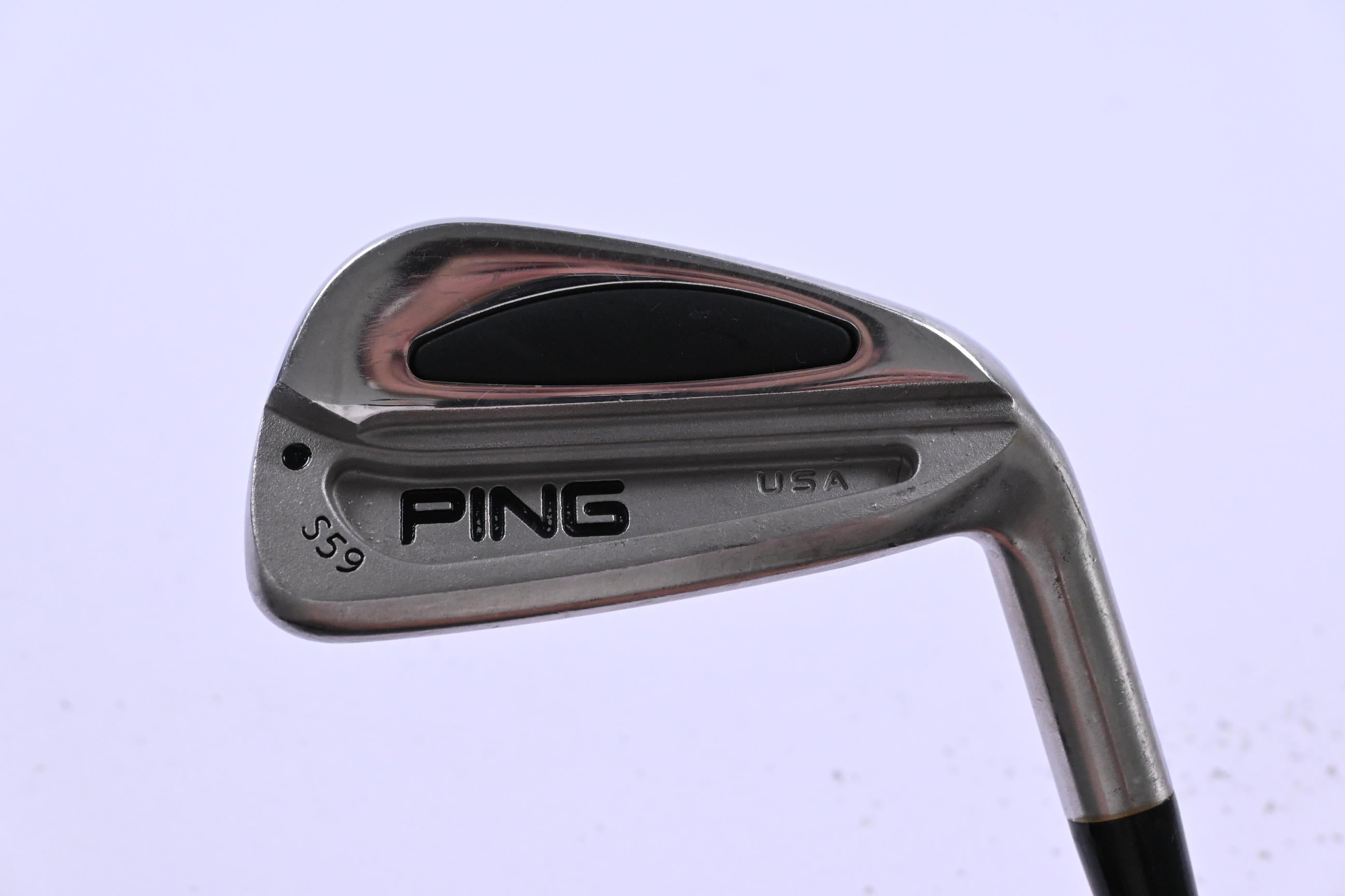 Ping S59 #6 Iron / Black Dot / Stiff Flex Ping Z-Z65 Shaft