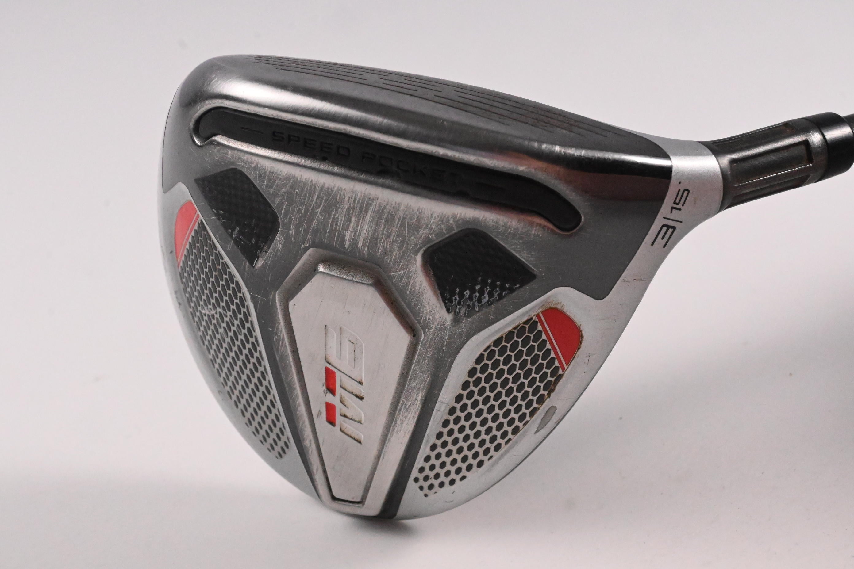Taylormade M6 #3 Wood / 15 Degree / Regular Flex Fujikura Atmos Orange 5 Shaft
