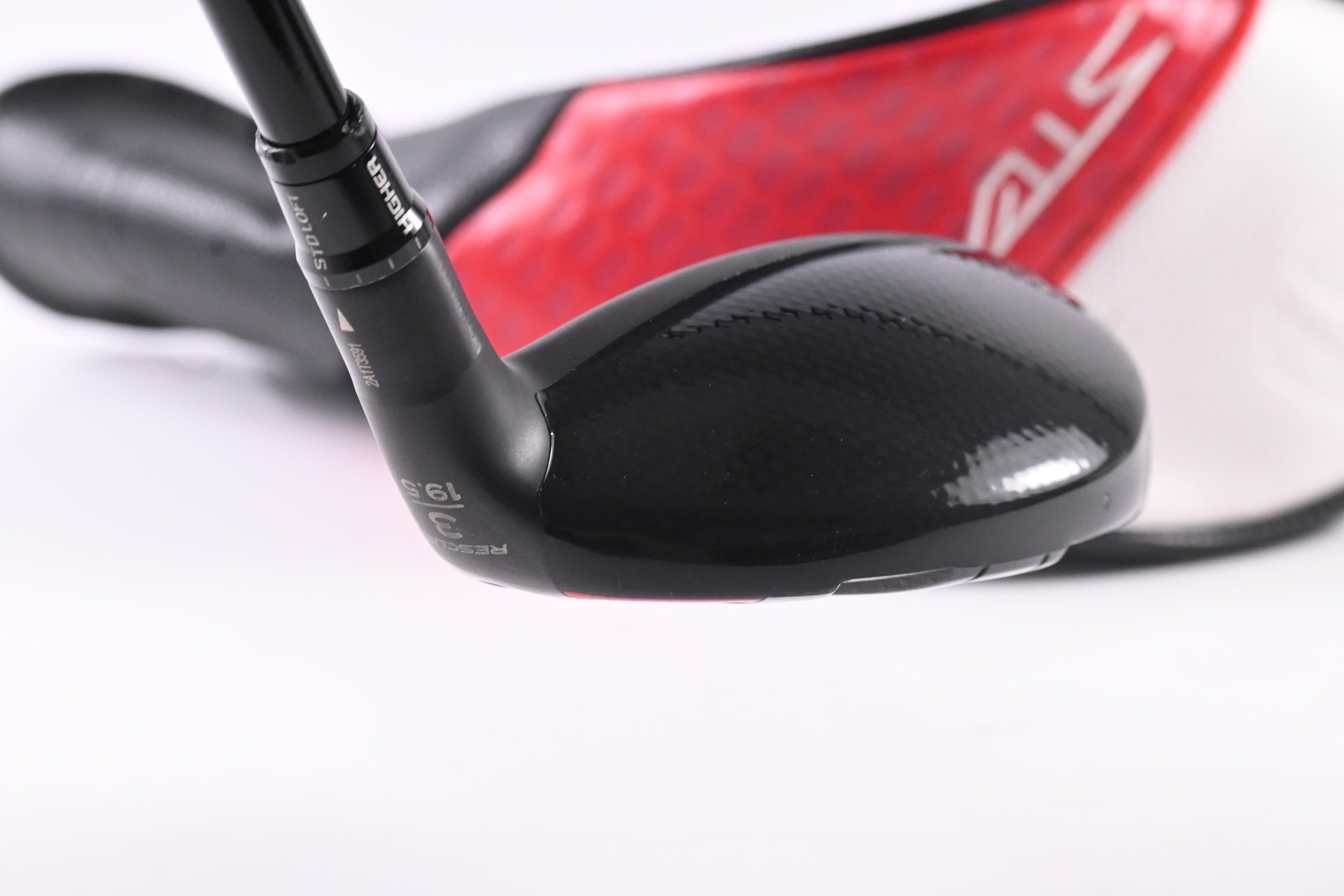 Taylormade Stealth 2 Plus #3 Hybrid / 19.5 Degree / Stiff Flex HZRDUS Smoke RDX