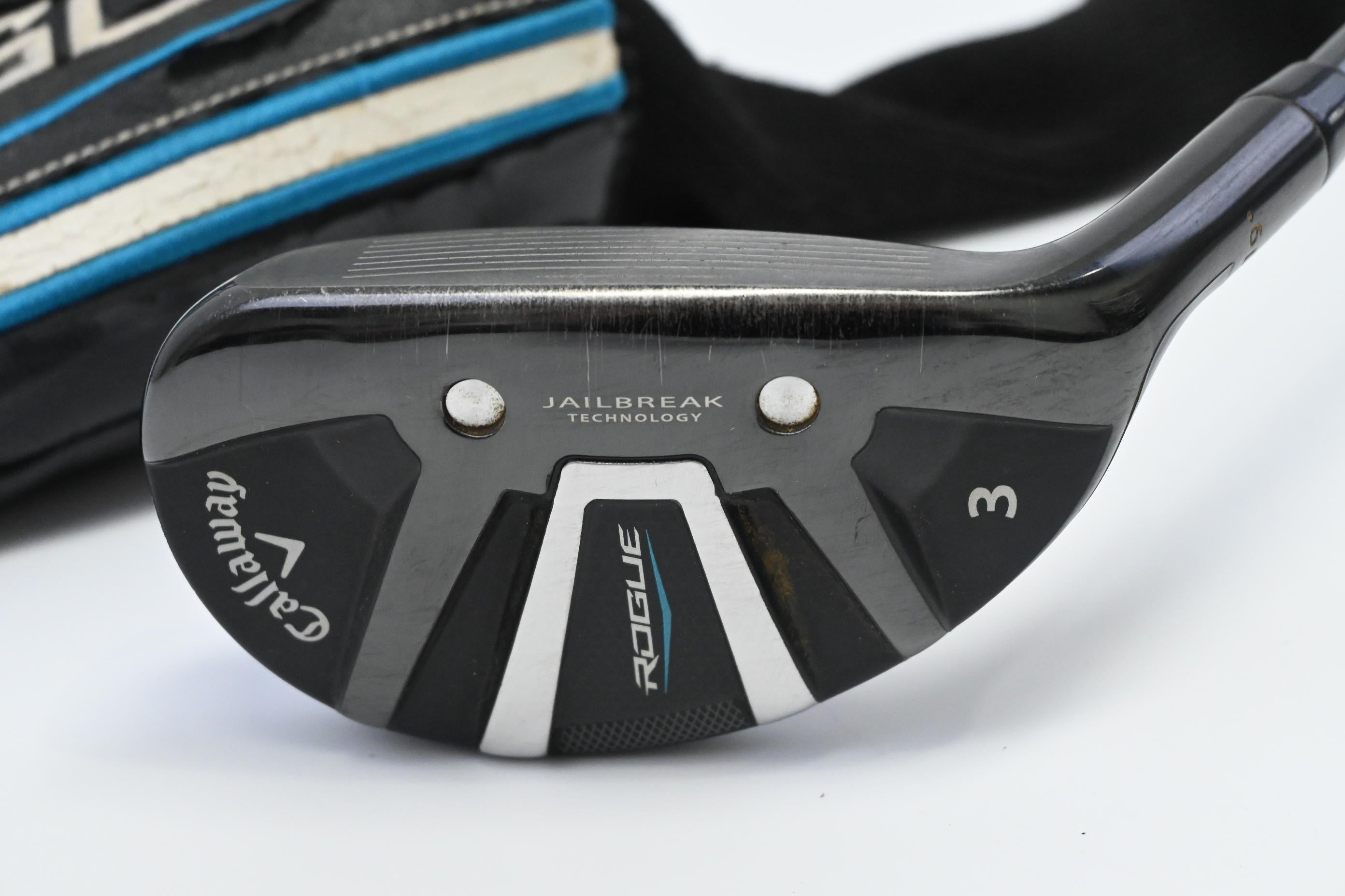 Callaway Rogue #3 Hybrid / 19 Degree / Stiff Flex Aldila Synergy 60 Shaft
