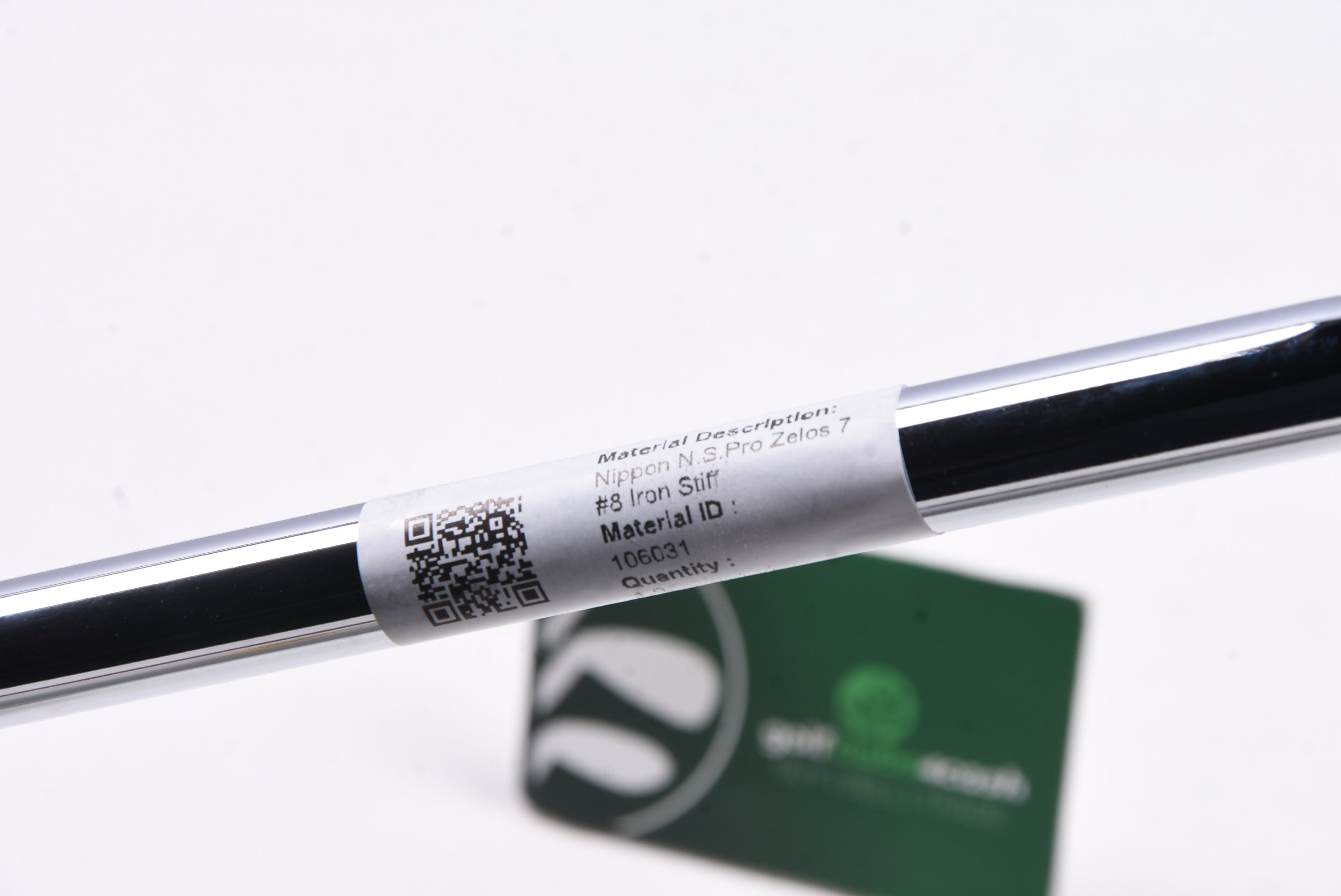 Nippon N.S.Pro Zelos 7 #8 Iron / Stiff Flex / 0.355" Tip / Uncut