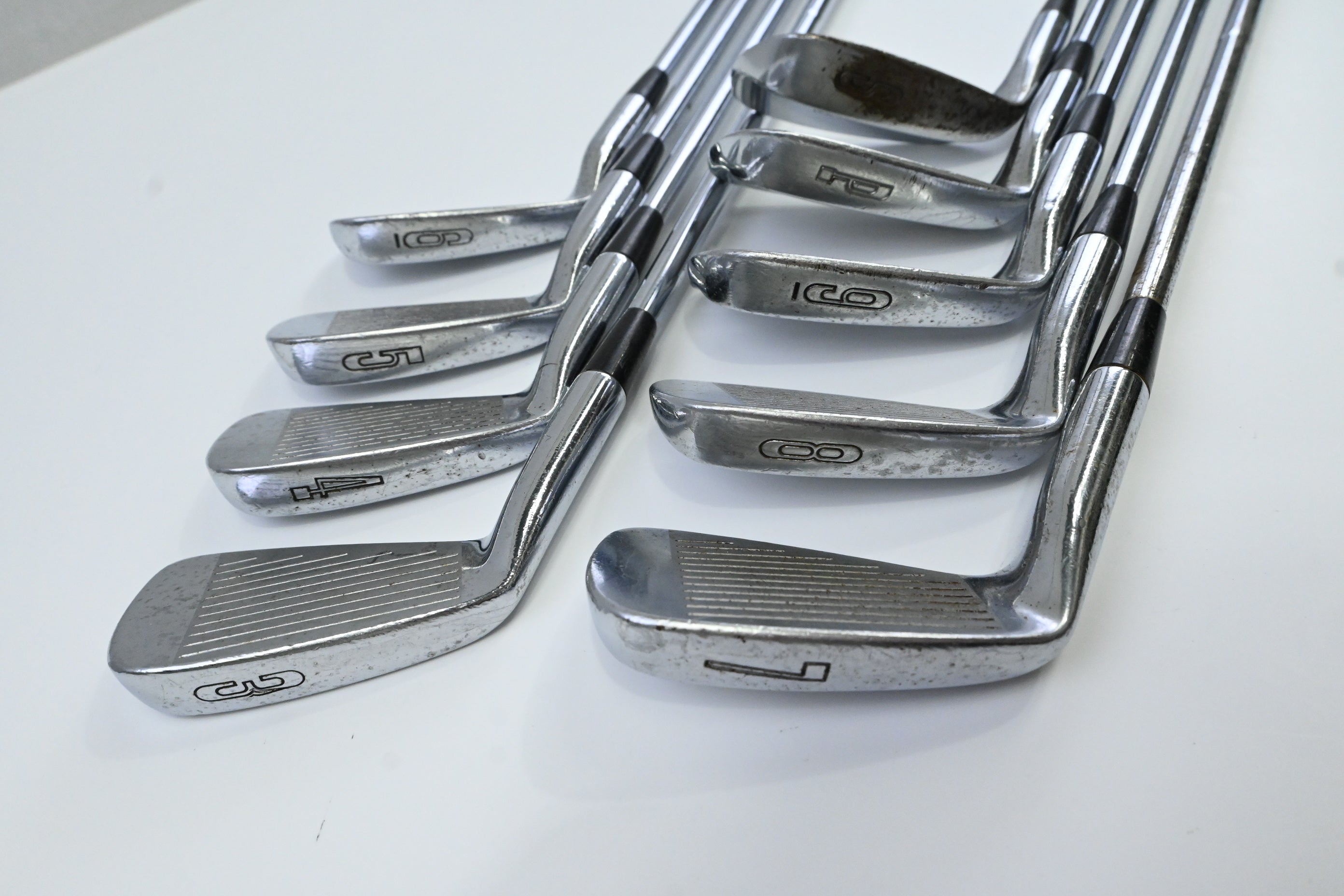 Mizuno TP-18 Irons / 3-PW+SW / Stiff Flex Dynamic Gold S400 Shafts
