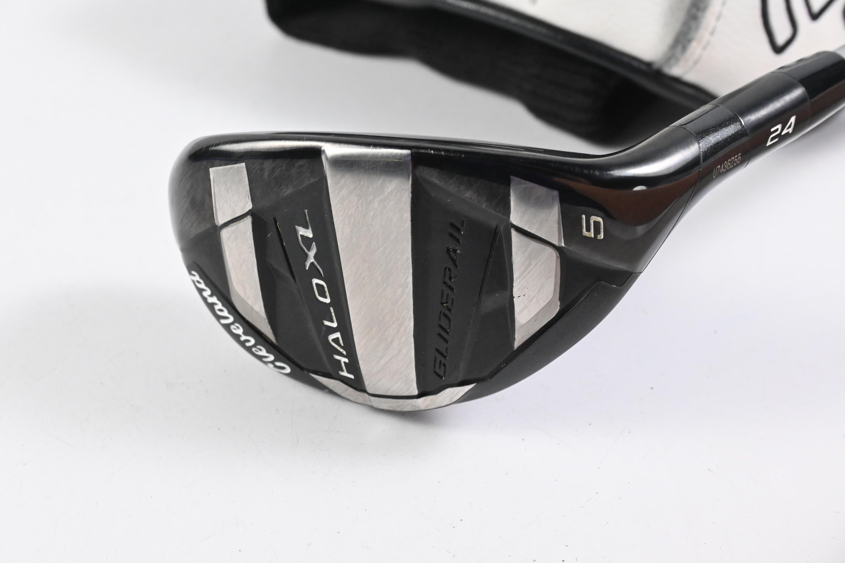 Cleveland Halo XL #5 Hybrid / 24 Degree / Senior Flex Aldila Ascent 50 Shaft